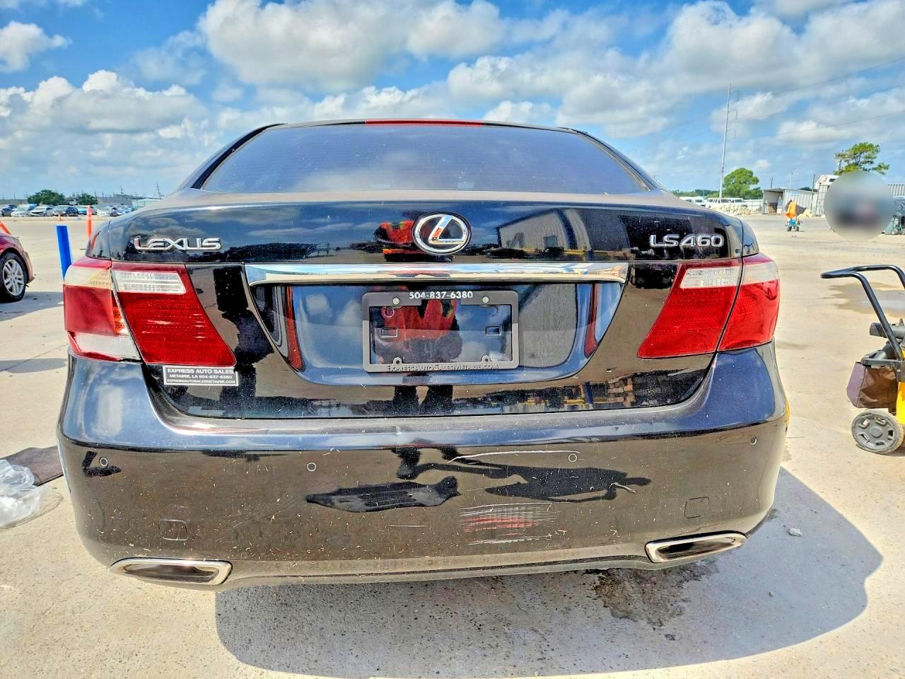 2008 Lexus Ls 460 Black vin: JTHBL46F885069003