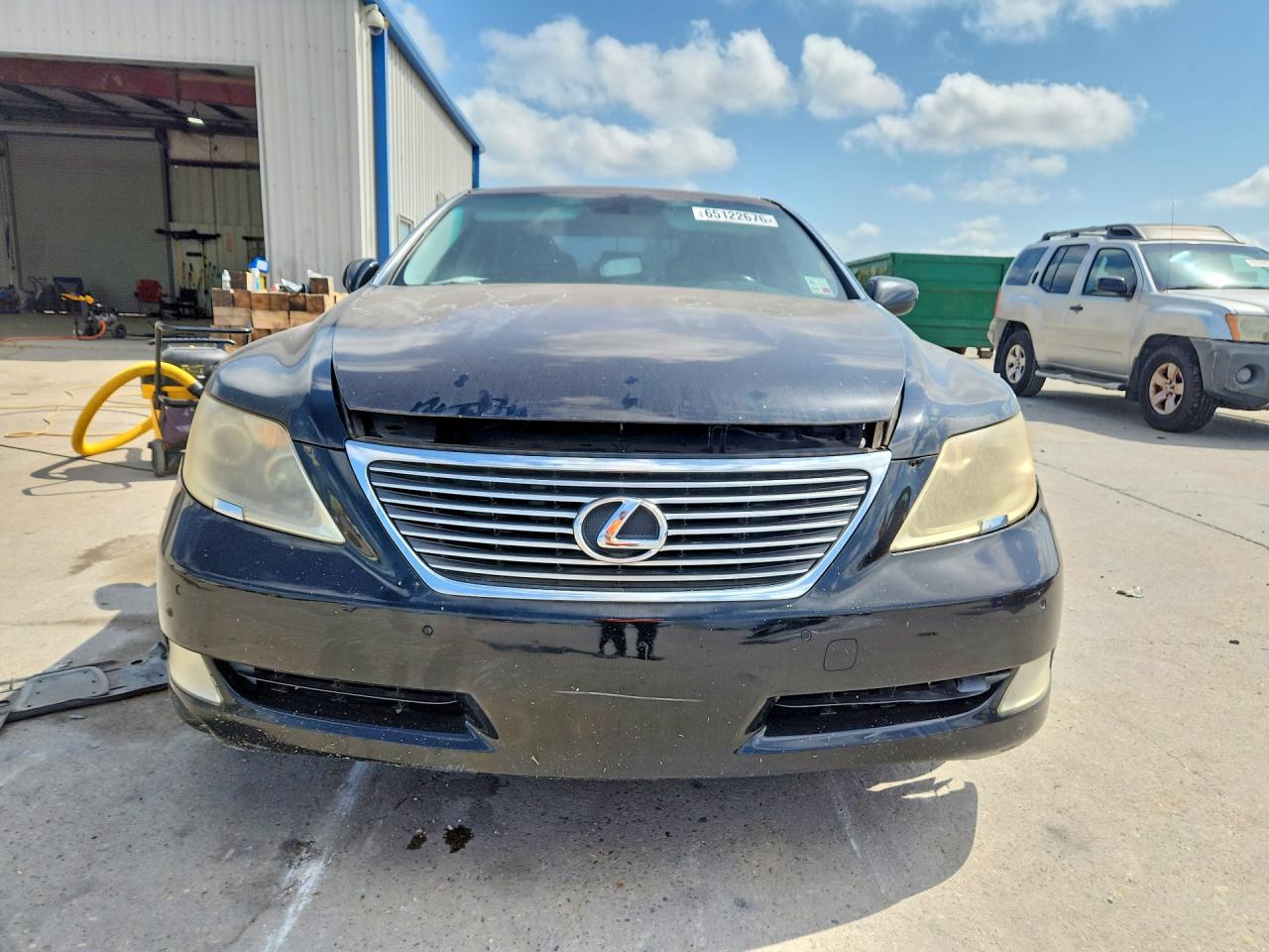 2008 Lexus Ls 460 Black vin: JTHBL46F885069003