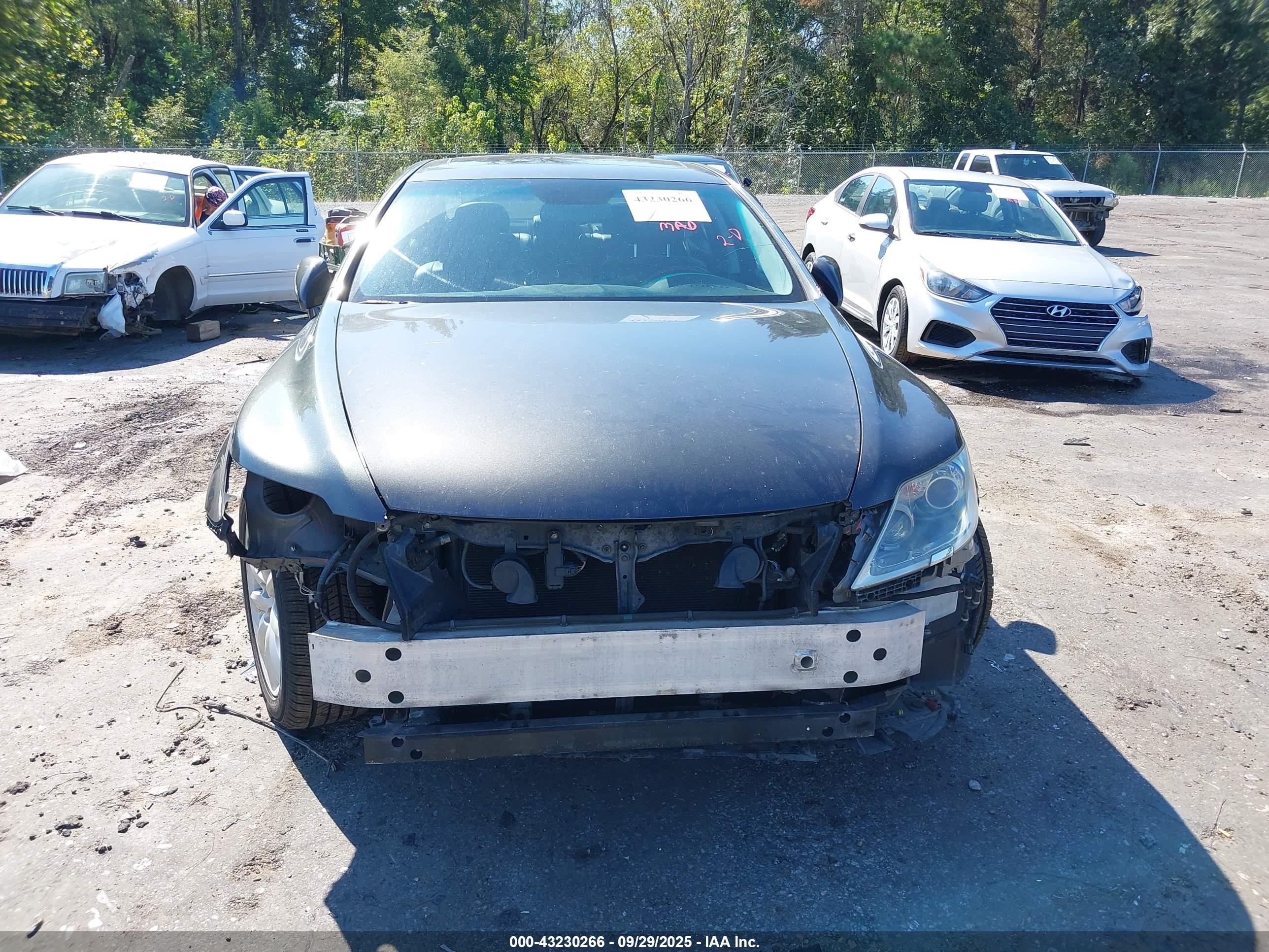 2008 Lexus Ls 460   Серый vin: JTHBL46F885074735