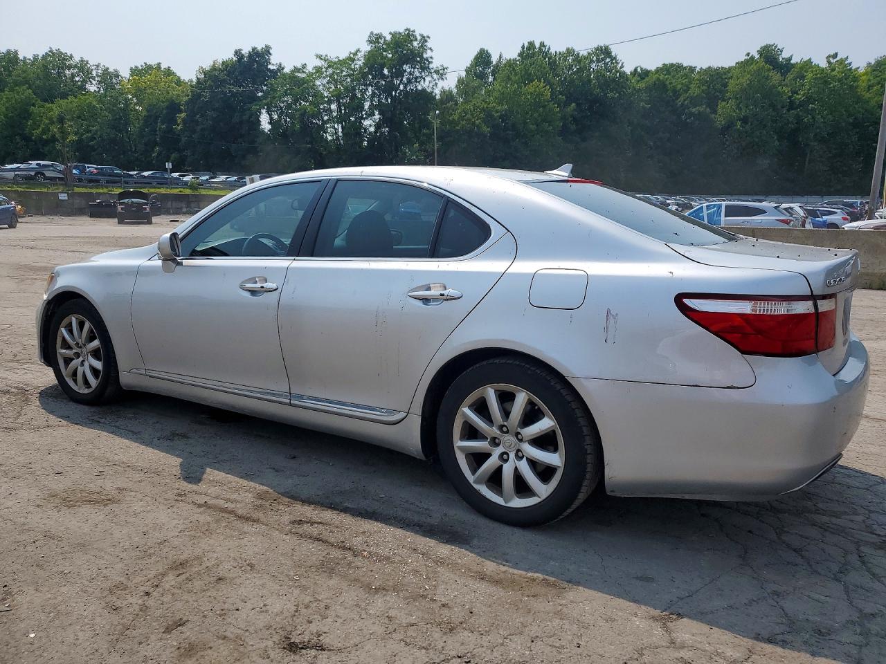 2008 Lexus Ls 460 Серебряный vin: JTHBL46F885083192