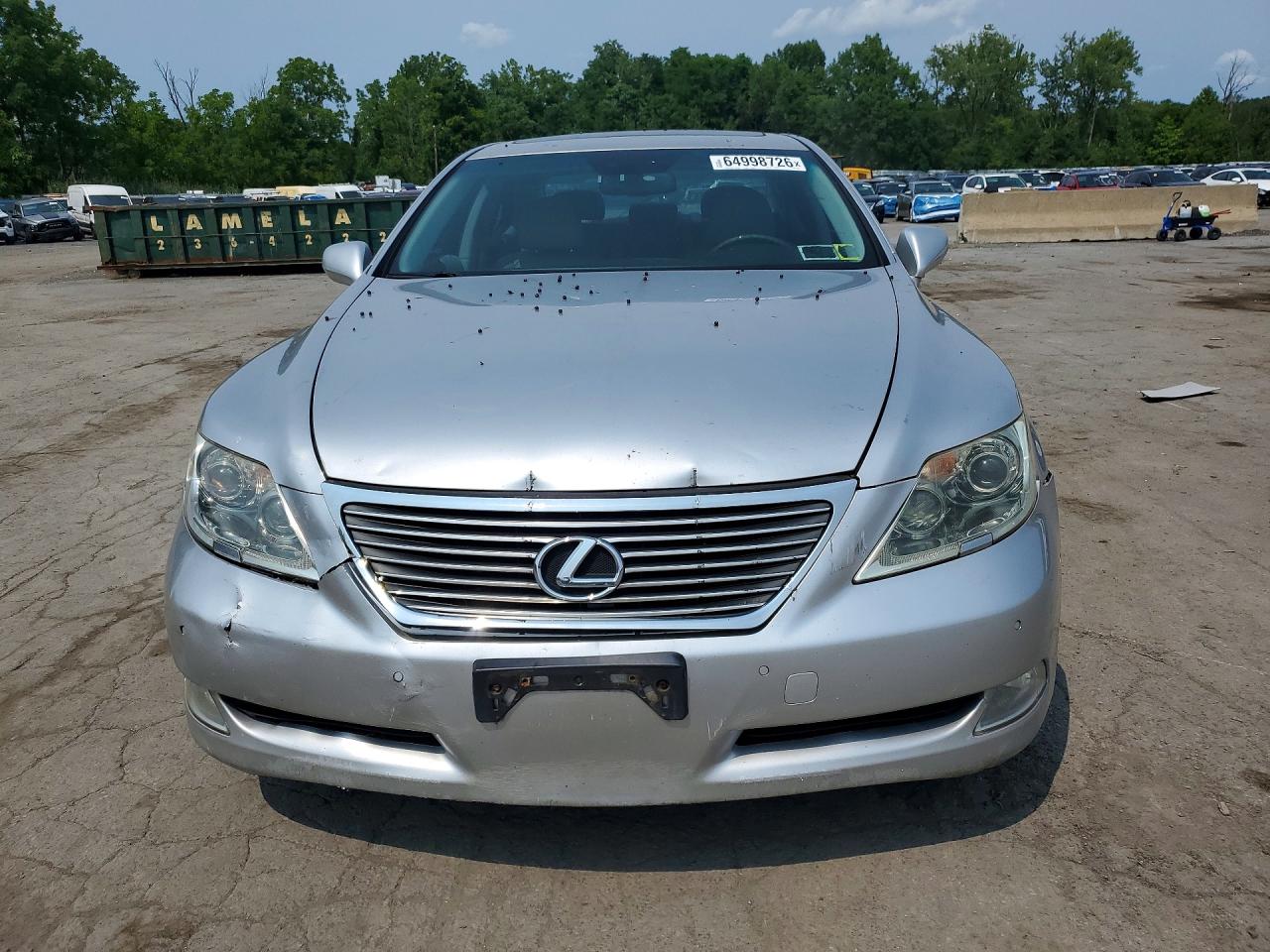 2008 Lexus Ls 460 Серебряный vin: JTHBL46F885083192