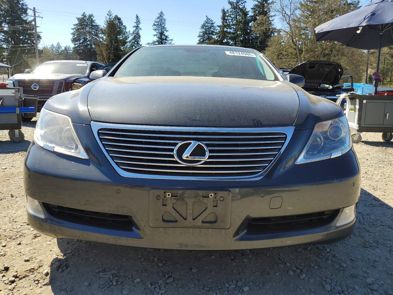 2007 Lexus Ls 460 Base Угольный vin: JTHBL46F975018771