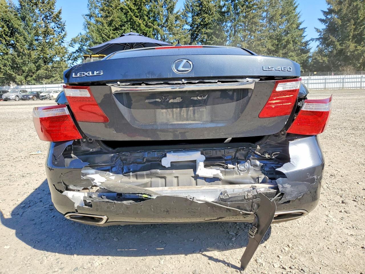 2007 Lexus Ls 460 Base Угольный vin: JTHBL46F975018771