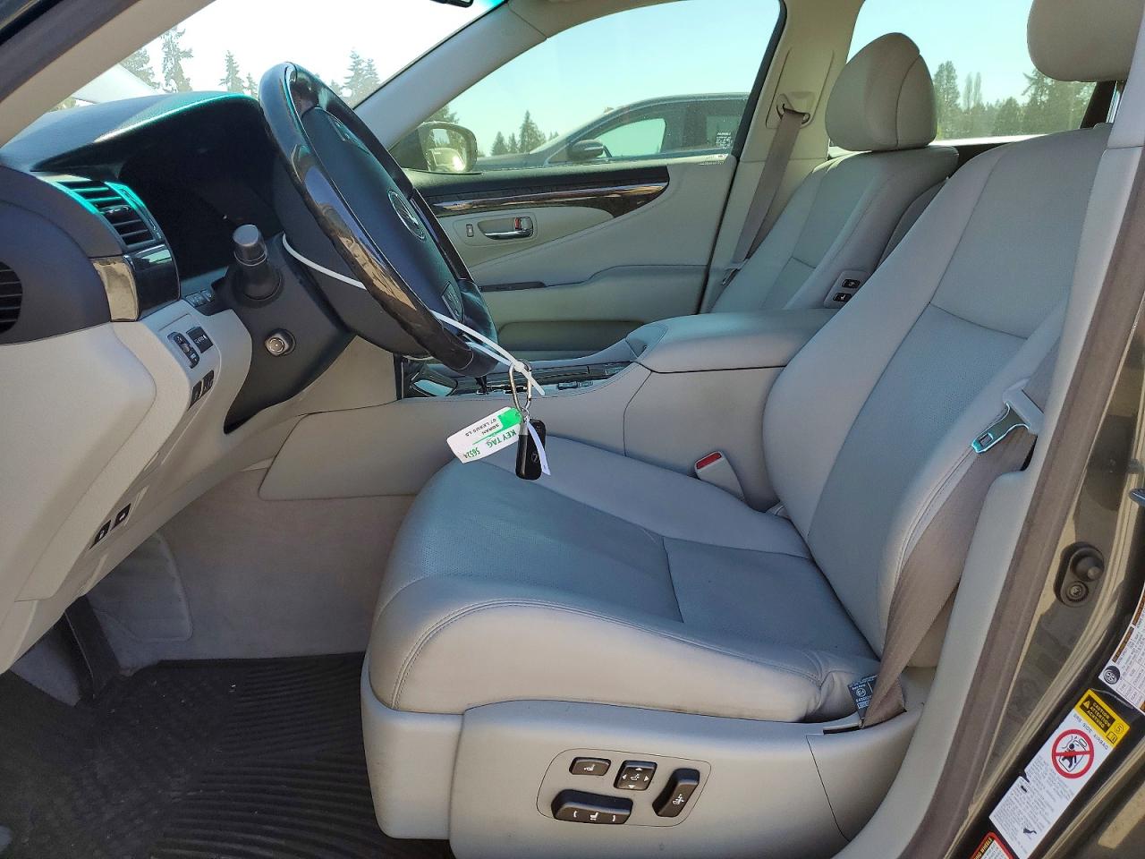 2007 Lexus Ls 460 Base Угольный vin: JTHBL46F975018771