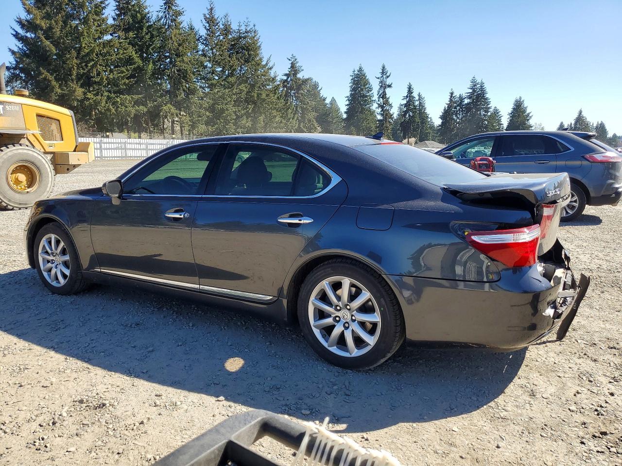 2007 Lexus Ls 460 Base Угольный vin: JTHBL46F975018771