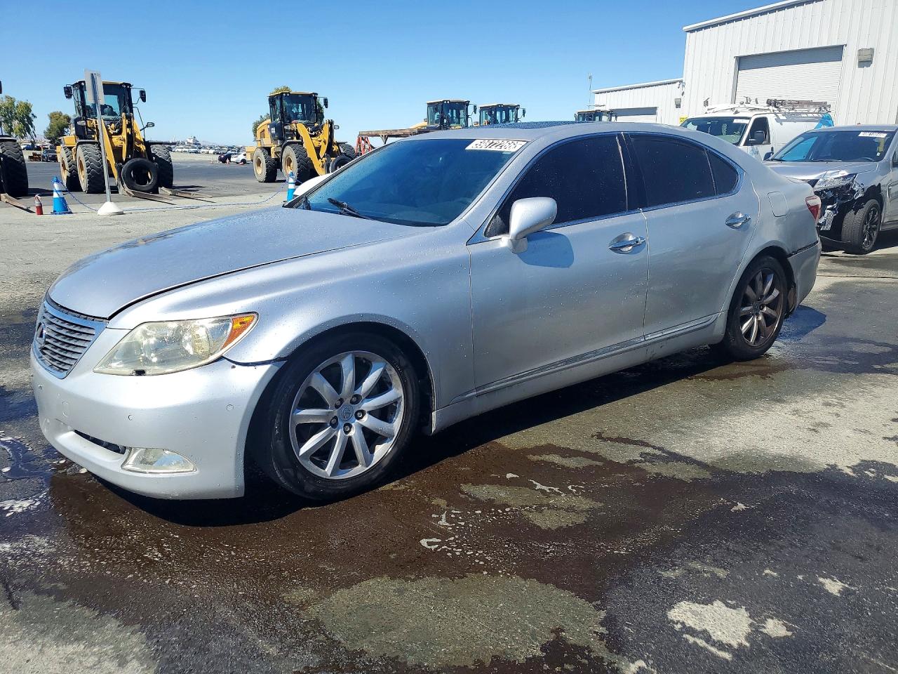 2007 Lexus Ls 460 Gray vin: JTHBL46F975025025