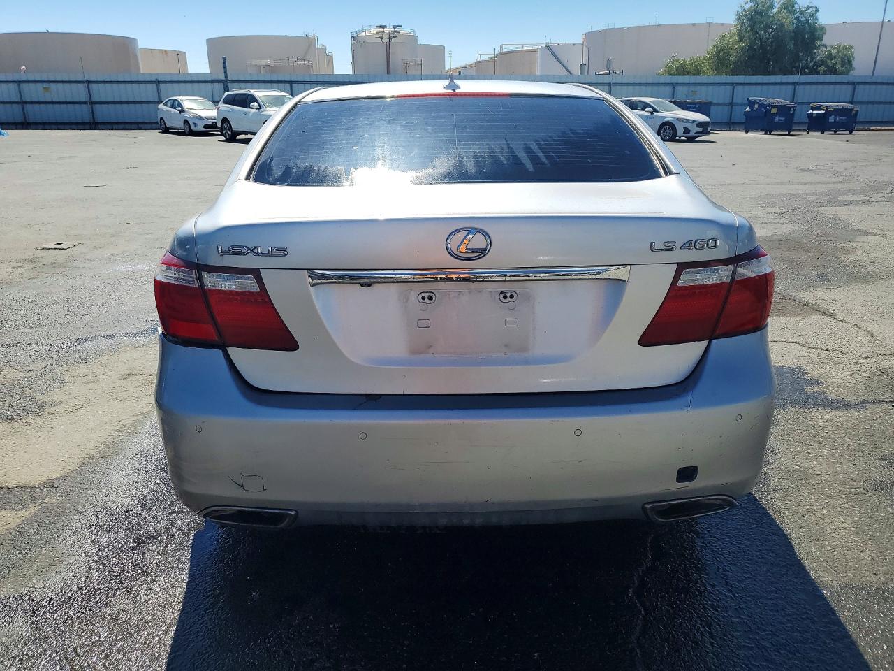 2007 Lexus Ls 460 Gray vin: JTHBL46F975025025