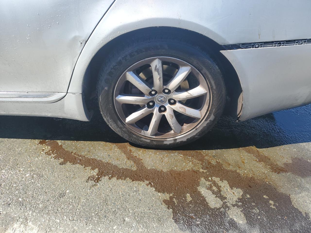 2007 Lexus Ls 460 Gray vin: JTHBL46F975025025 Damage: Left Rear Wheel, Curb Rash, > 12 Inches