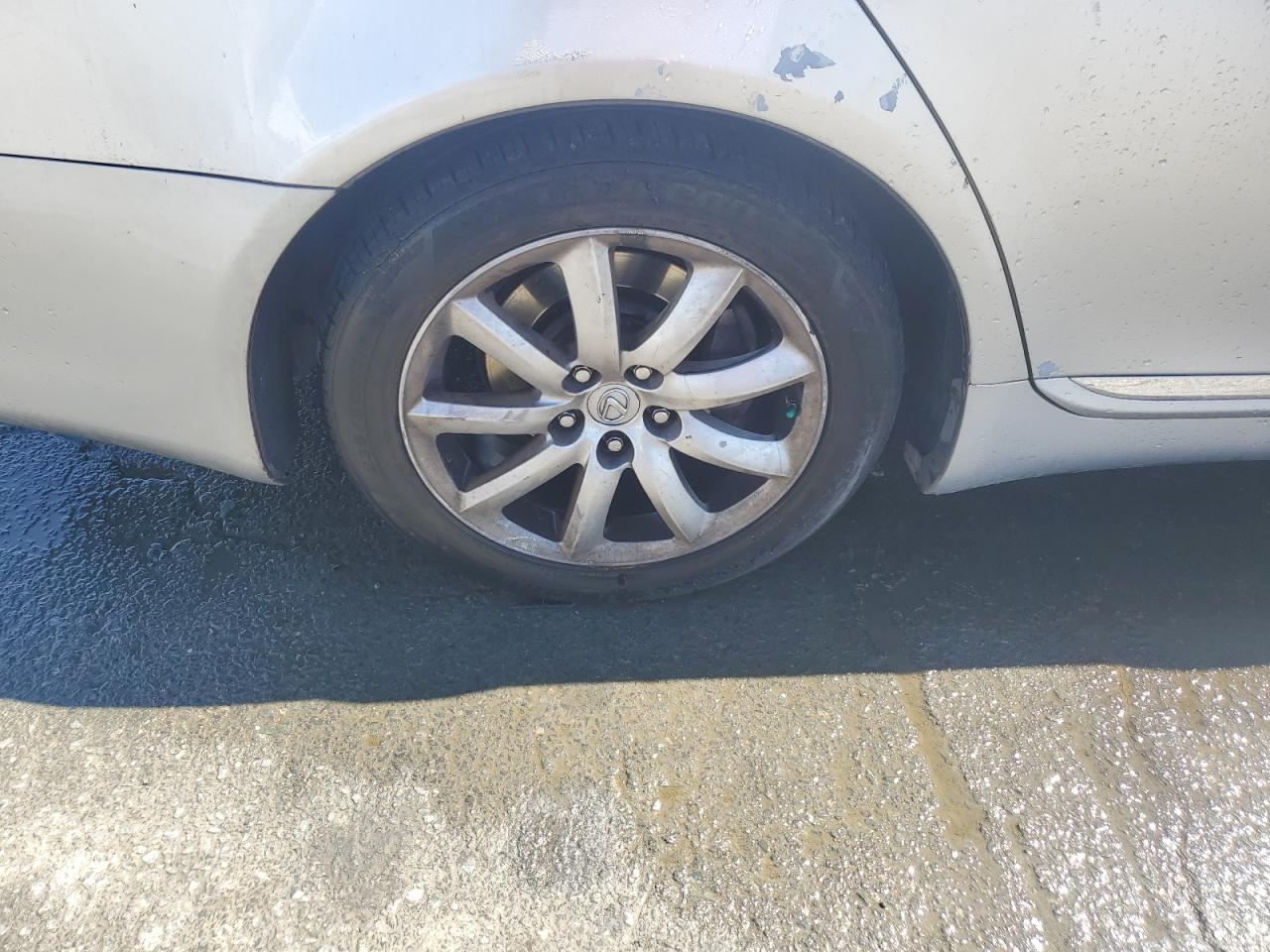 2007 Lexus Ls 460 Gray vin: JTHBL46F975025025 Damage: Right Rear Wheel, Curb Rash, > 12 Inches