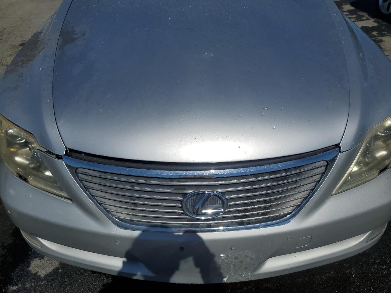 2007 Lexus Ls 460 Gray vin: JTHBL46F975025025 Damage: Hood, Chipped, 3