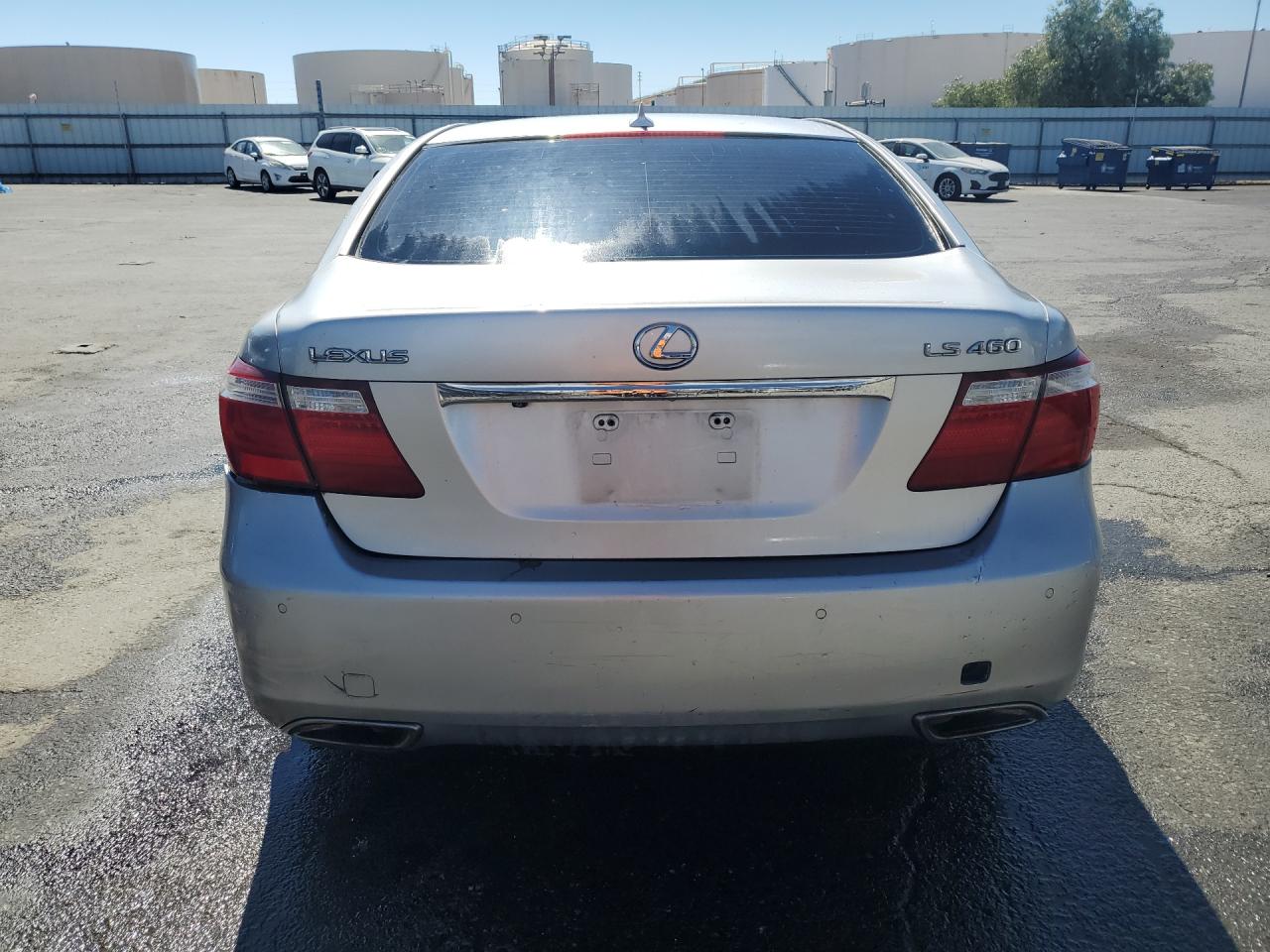 2007 Lexus Ls 460 Gray vin: JTHBL46F975025025 Damage: Rear Bumper Tow Hook Cover, Missing, Replacement Required