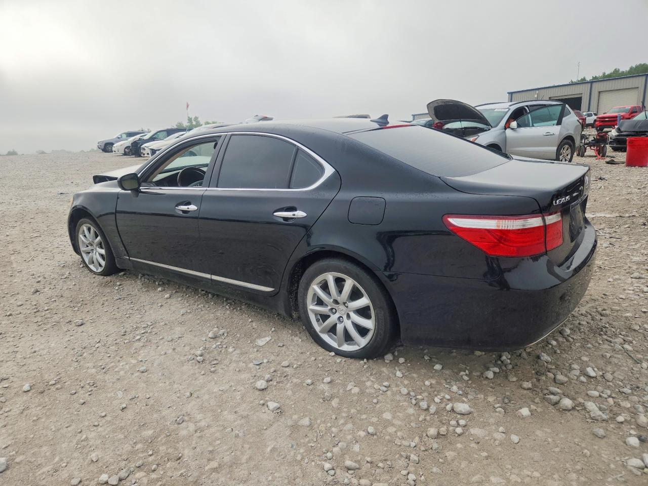 2007 Lexus Ls 460 Черный vin: JTHBL46F975029530