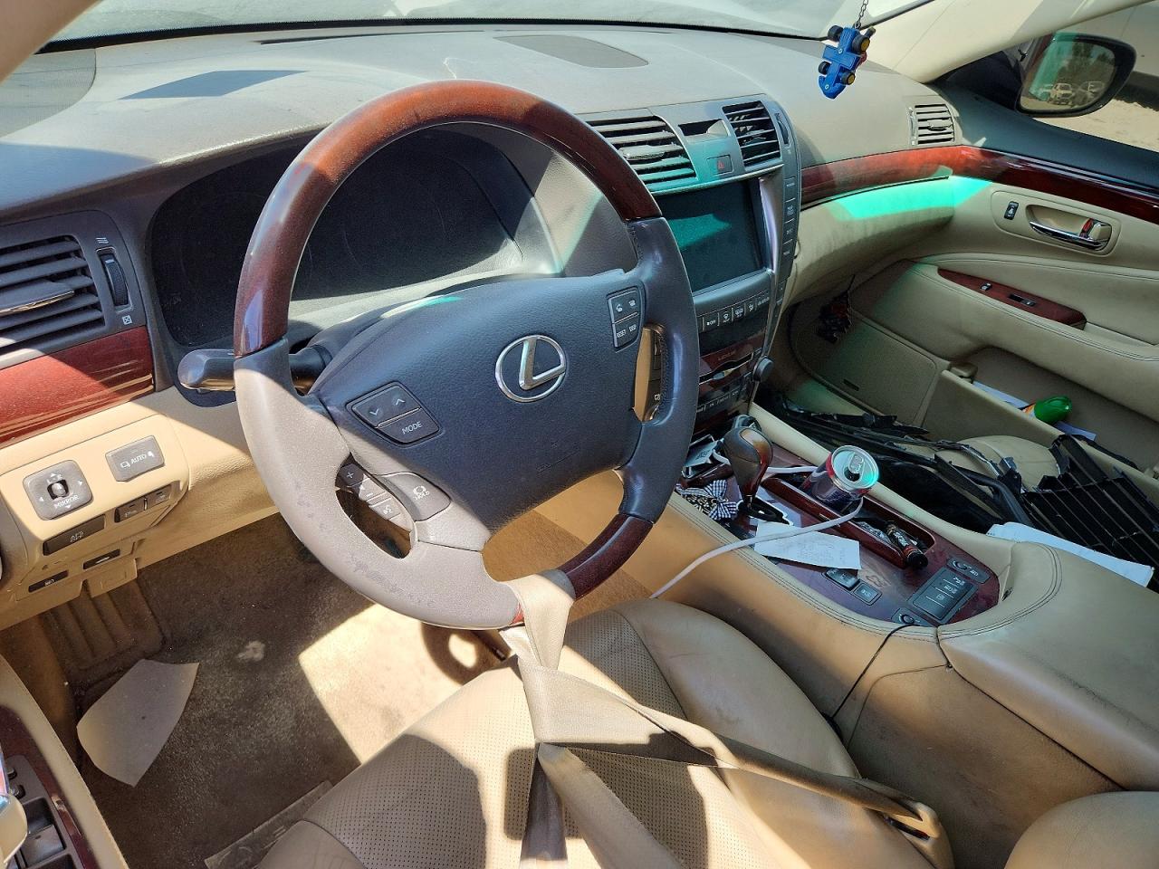 2007 Lexus Ls 460 Черный vin: JTHBL46F975029530