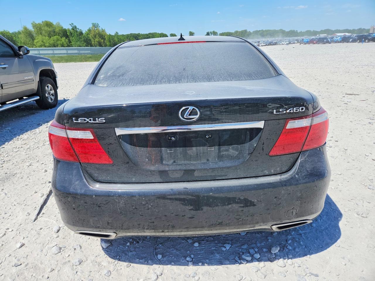 2007 Lexus Ls 460 Черный vin: JTHBL46F975029530