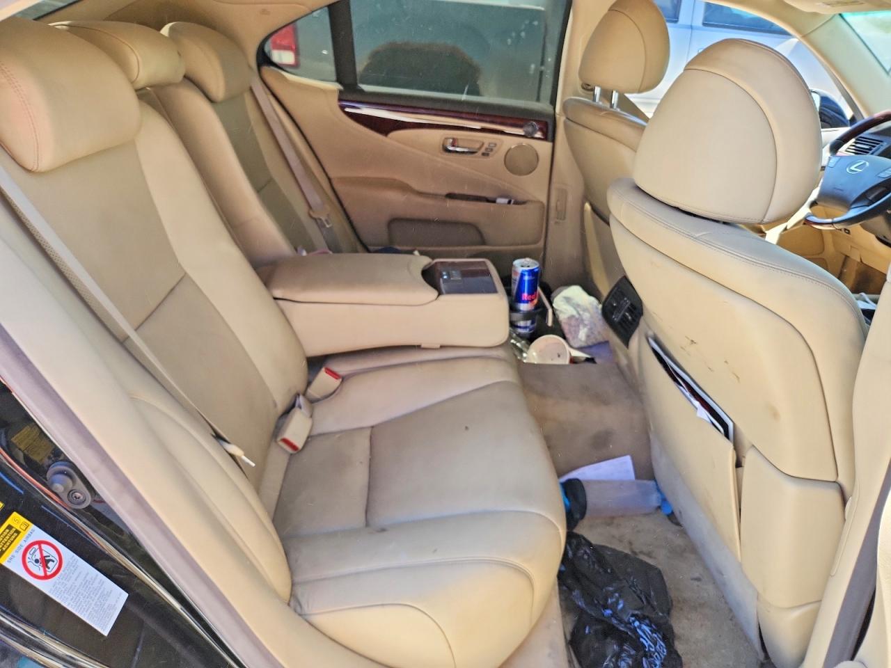 2007 Lexus Ls 460 Черный vin: JTHBL46F975029530