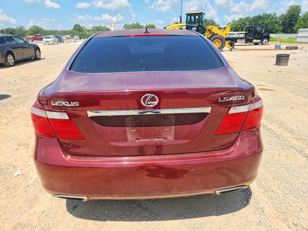 2007 Lexus Ls 460 Red vin: JTHBL46F975031777