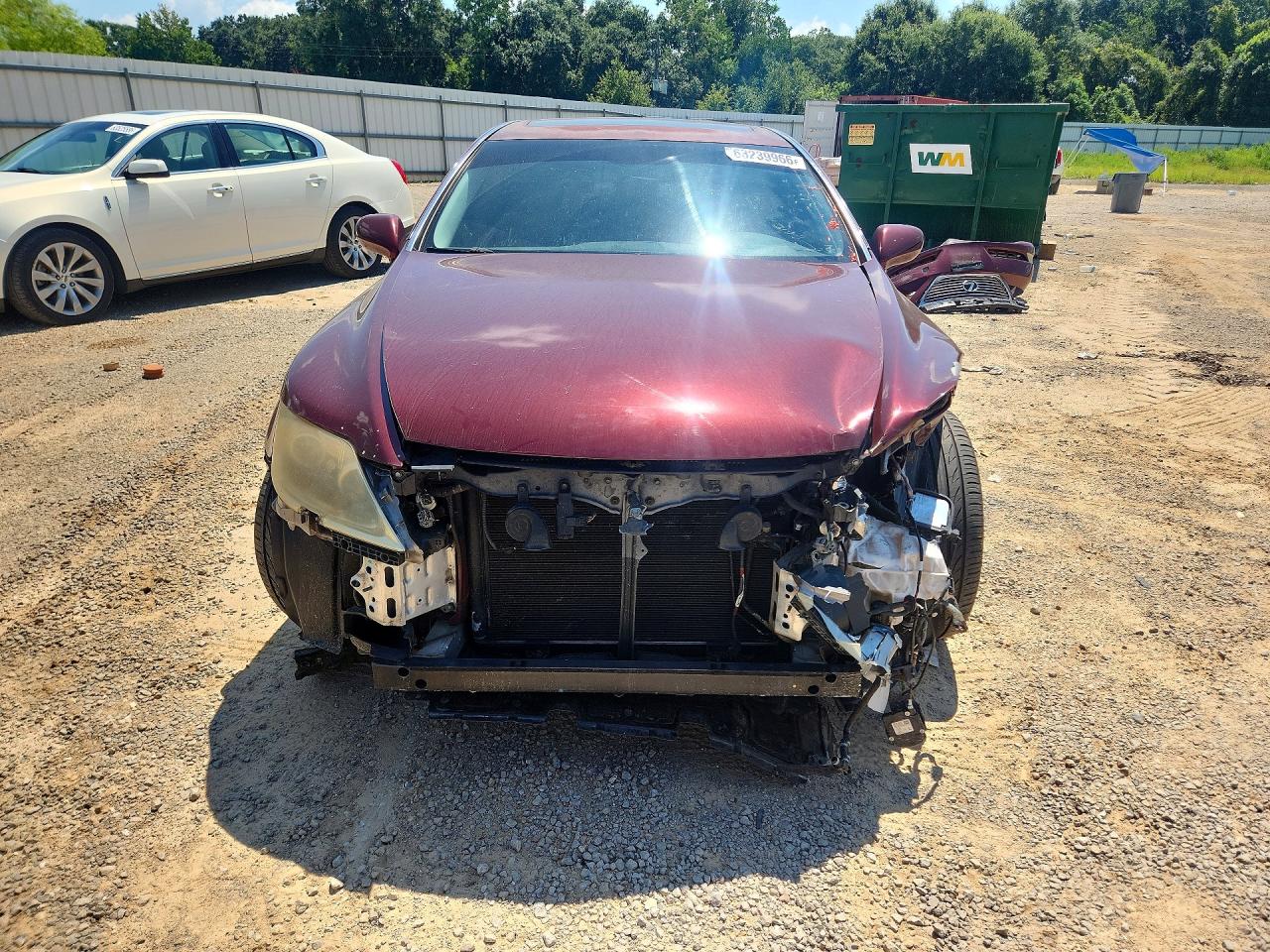 2007 Lexus Ls 460 Red vin: JTHBL46F975031777