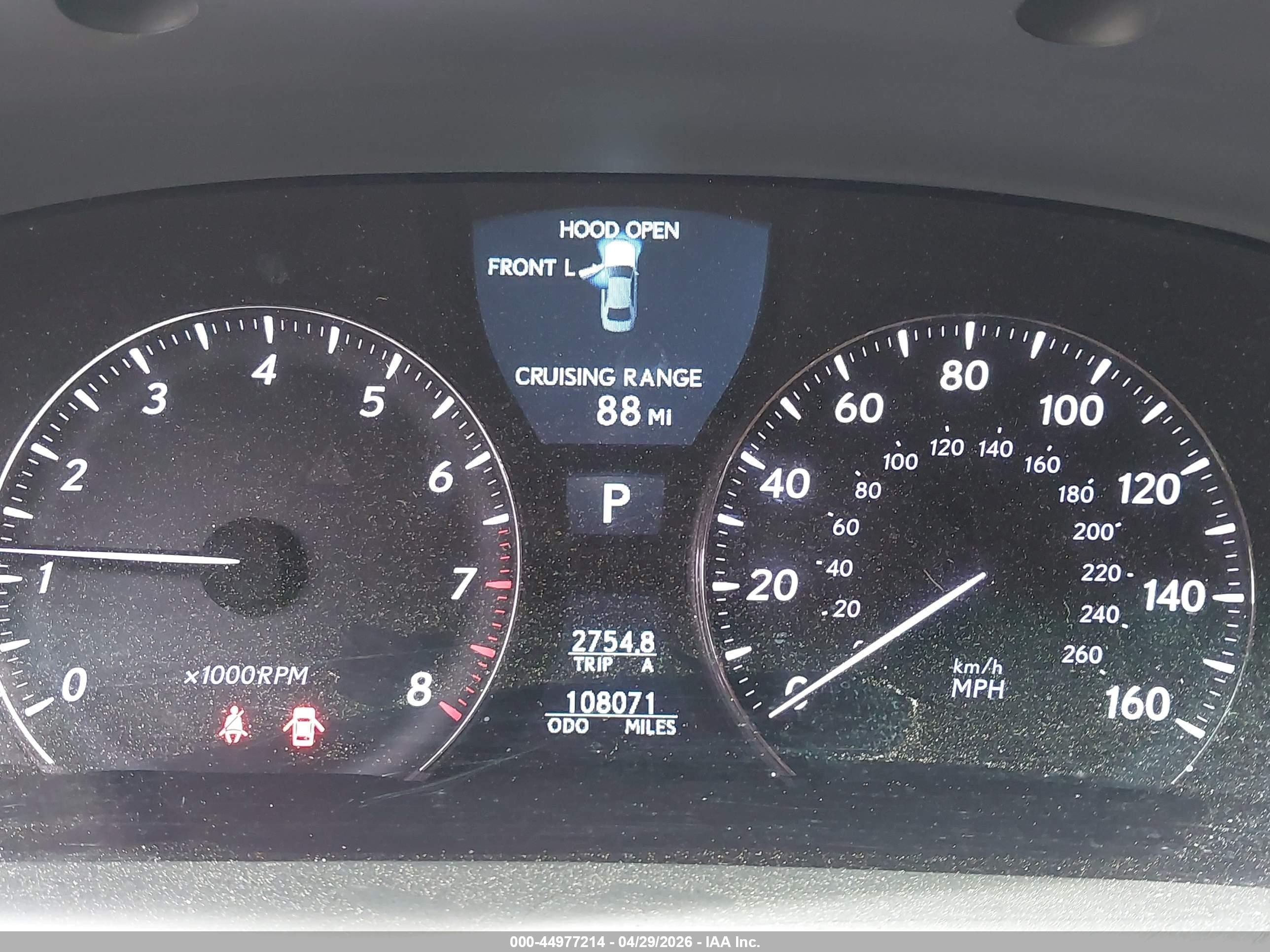2007 Lexus Ls 460   Black vin: JTHBL46F975032816