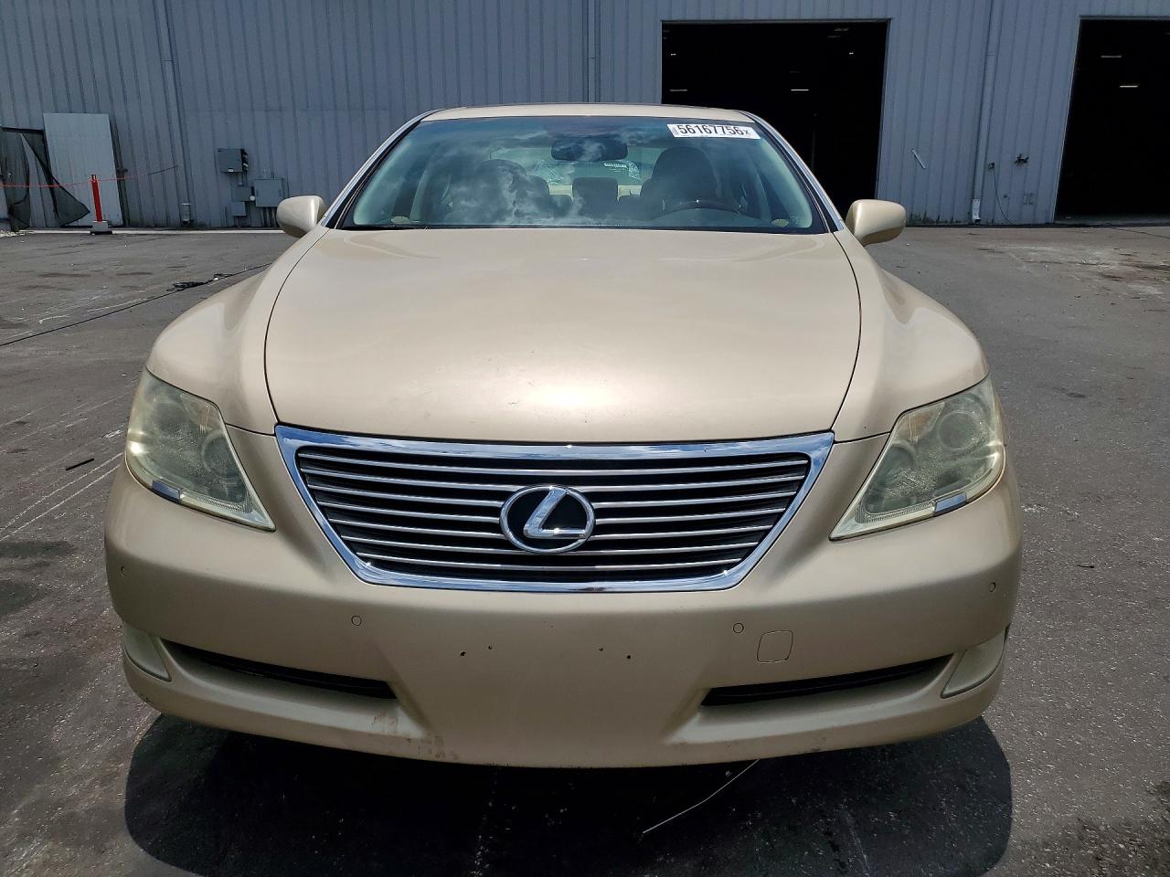 2007 Lexus Ls 460 Beige vin: JTHBL46F975044948