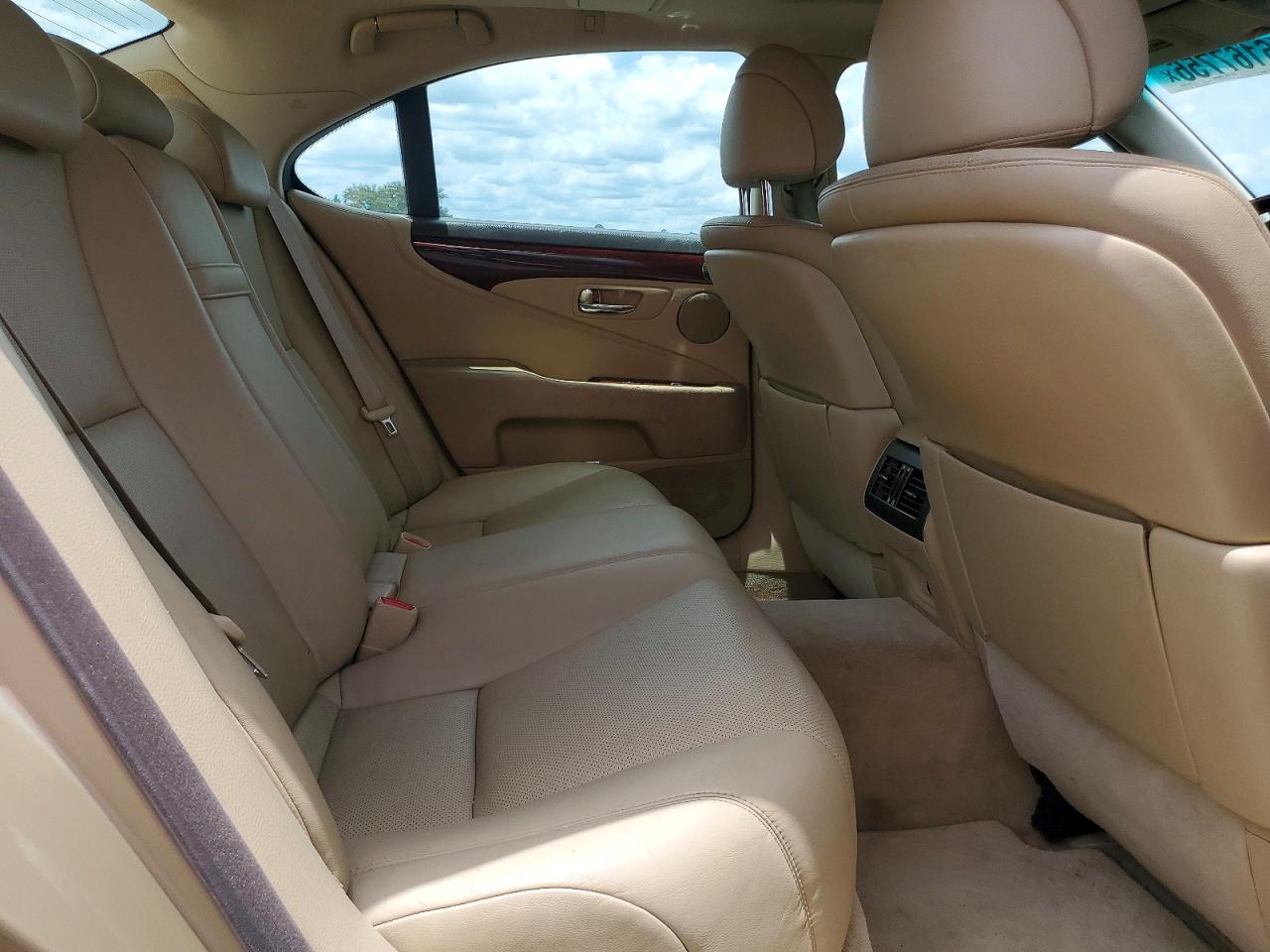 2007 Lexus Ls 460 Beige vin: JTHBL46F975044948