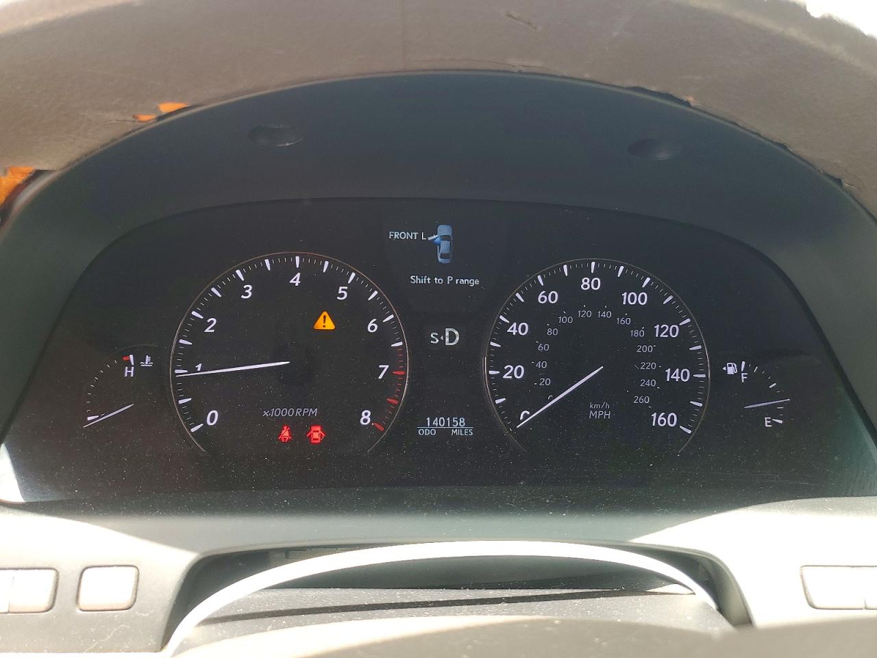 2007 Lexus Ls 460 Beige vin: JTHBL46F975044948