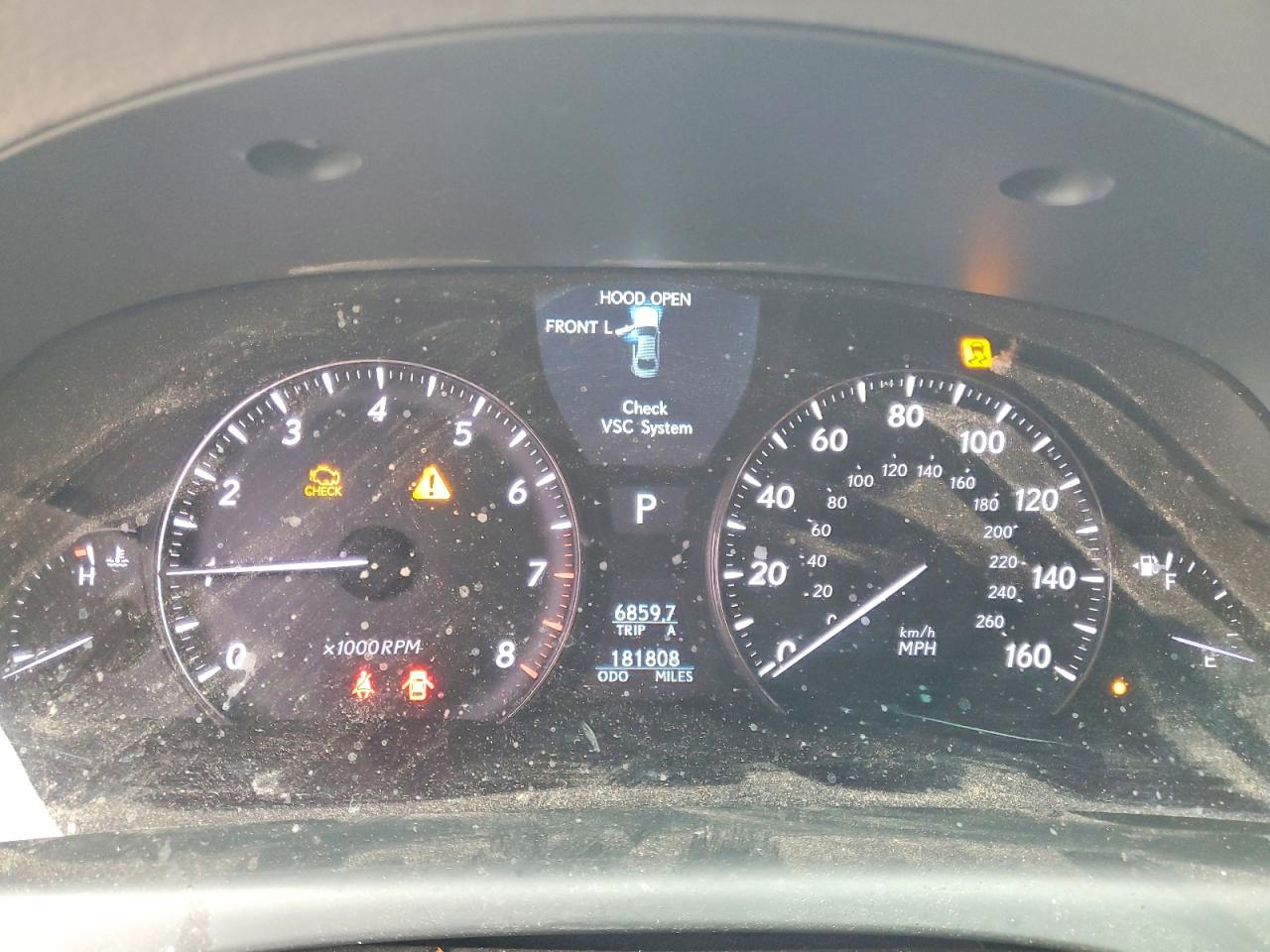 2007 Lexus Ls 460 Burgundy vin: JTHBL46F975048160