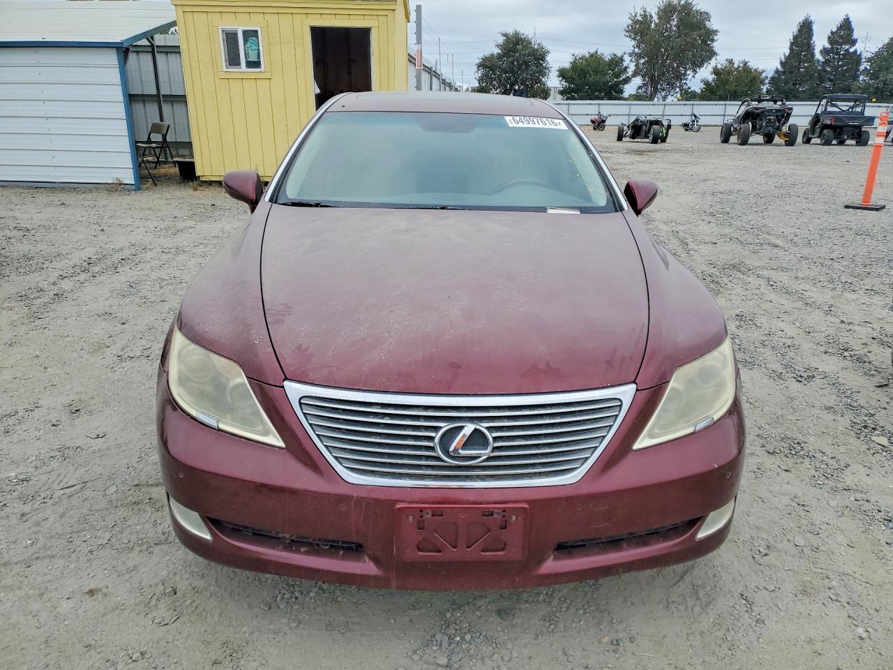 2007 Lexus Ls 460 Burgundy vin: JTHBL46F975048160