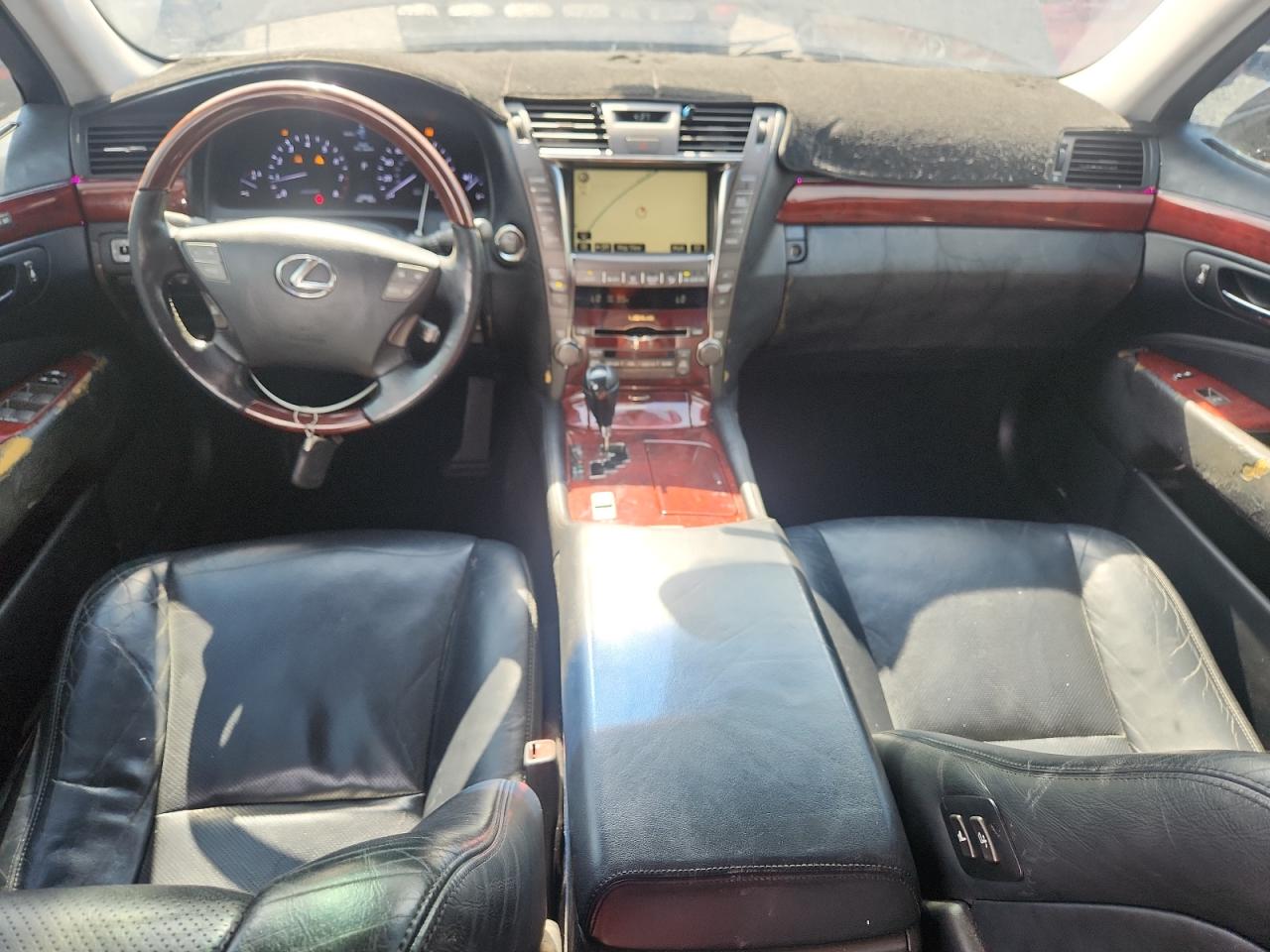 2008 Lexus Ls 460 Black vin: JTHBL46F985054400