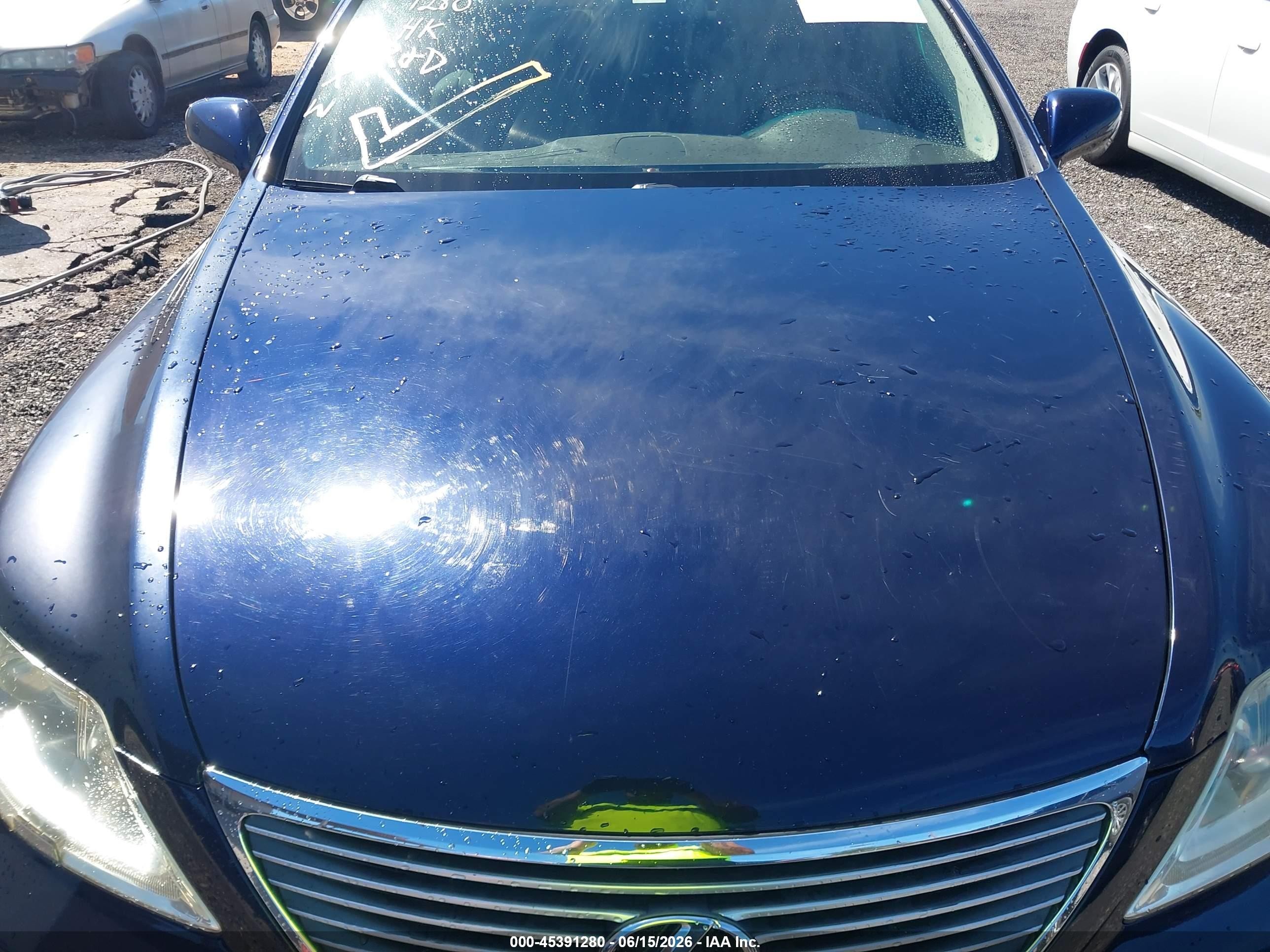 2008 Lexus Ls 460   Black vin: JTHBL46F985055210