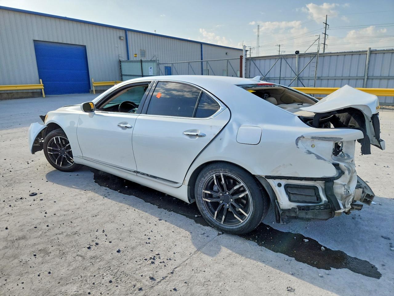 2008 Lexus Ls 460 Белый vin: JTHBL46F985058415