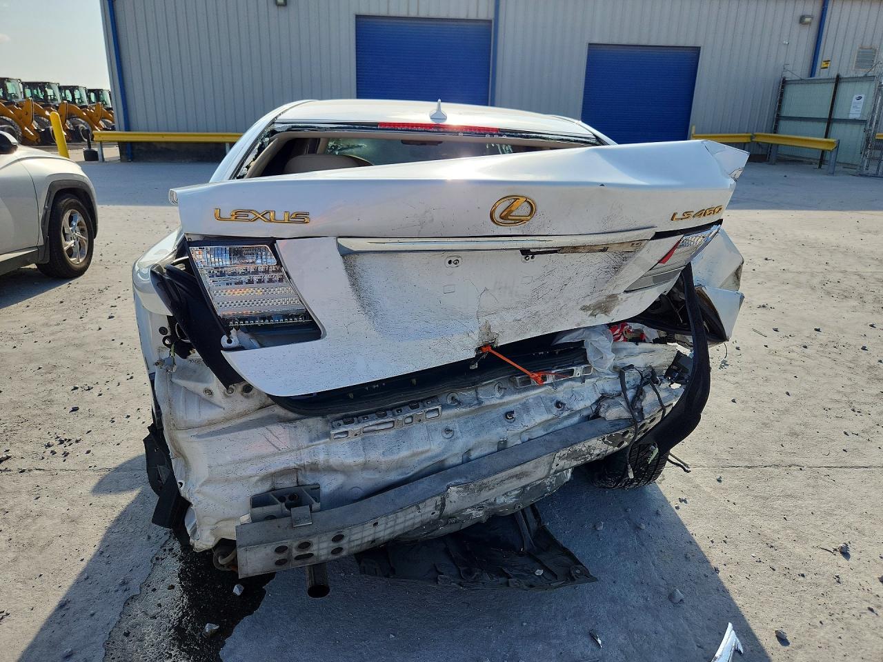 2008 Lexus Ls 460 Белый vin: JTHBL46F985058415