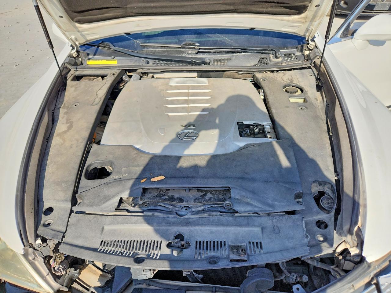 2008 Lexus Ls 460 Белый vin: JTHBL46F985058415