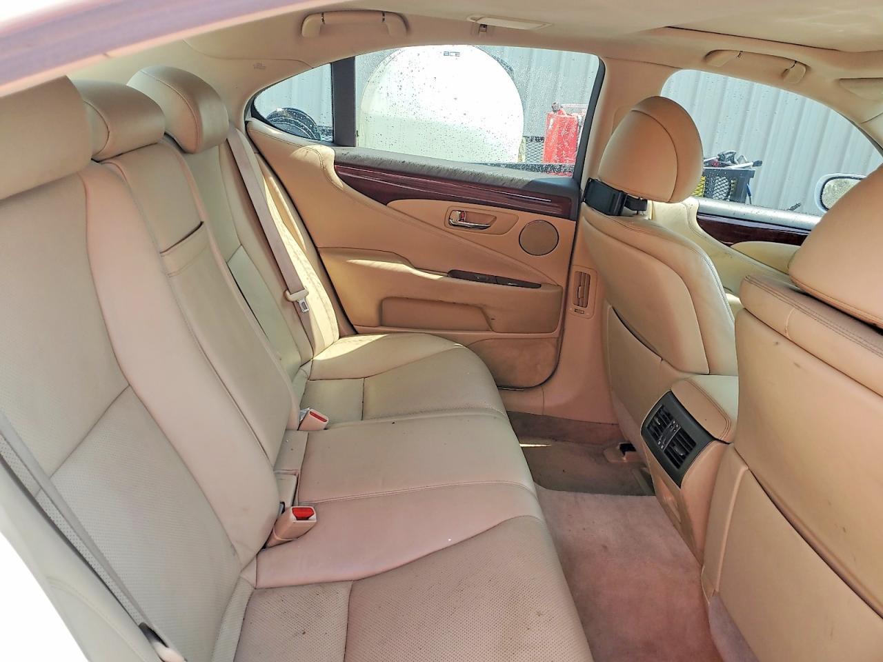 2008 Lexus Ls 460 Белый vin: JTHBL46F985059547