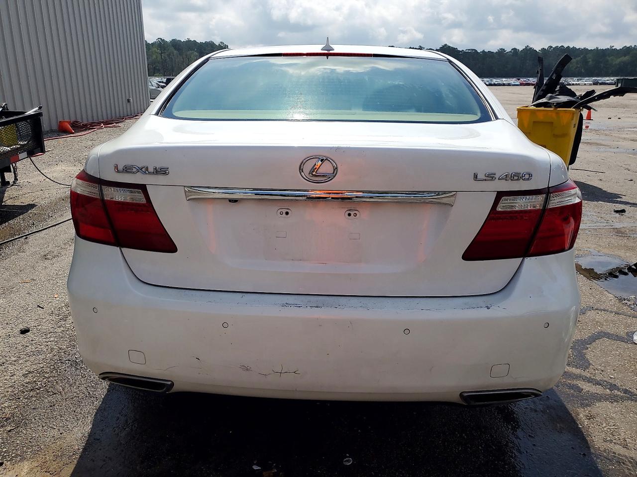 2008 Lexus Ls 460 Белый vin: JTHBL46F985059547