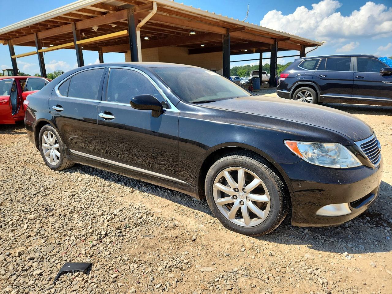 2008 Lexus Ls 460 Black vin: JTHBL46F985064618