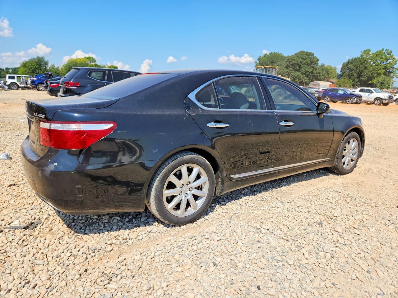 2008 Lexus Ls 460 Black vin: JTHBL46F985064618