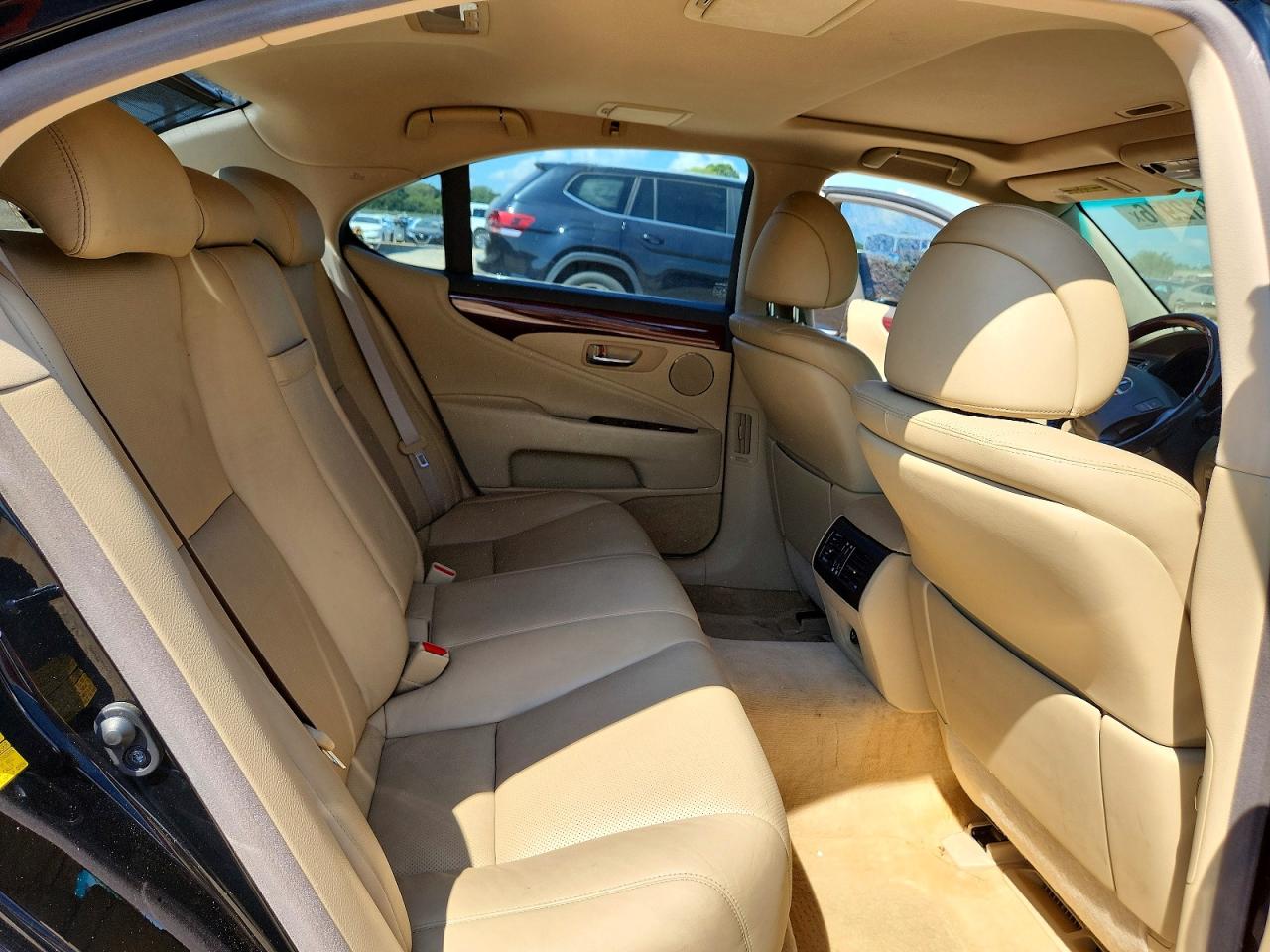 2008 Lexus Ls 460 Black vin: JTHBL46F985064618