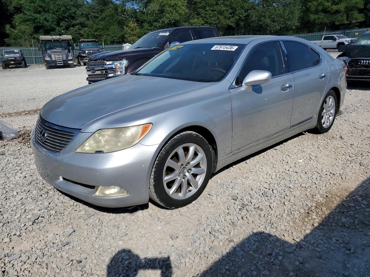 2008 Lexus Ls 460 Silver vin: JTHBL46F985065249