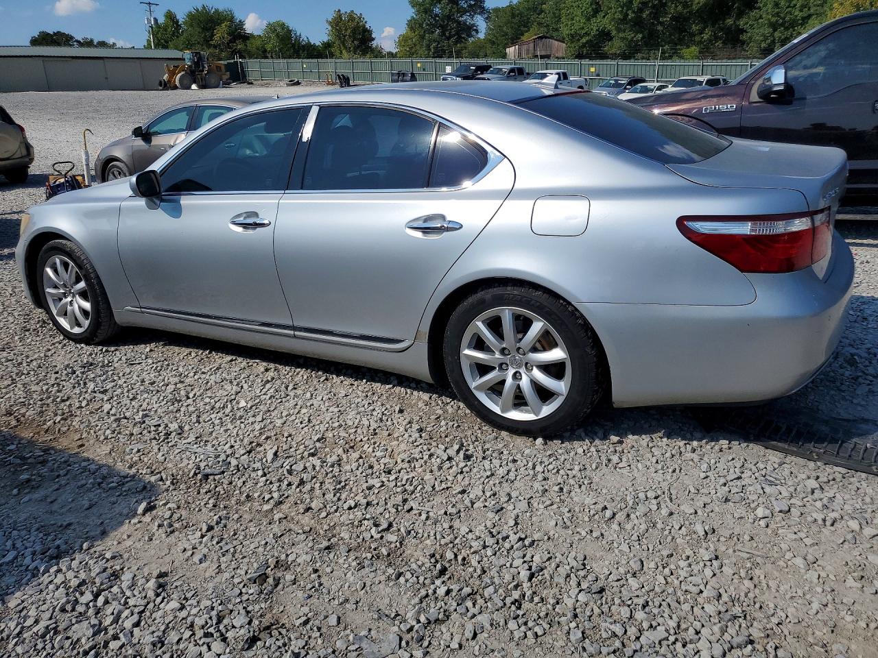 2008 Lexus Ls 460 Silver vin: JTHBL46F985065249