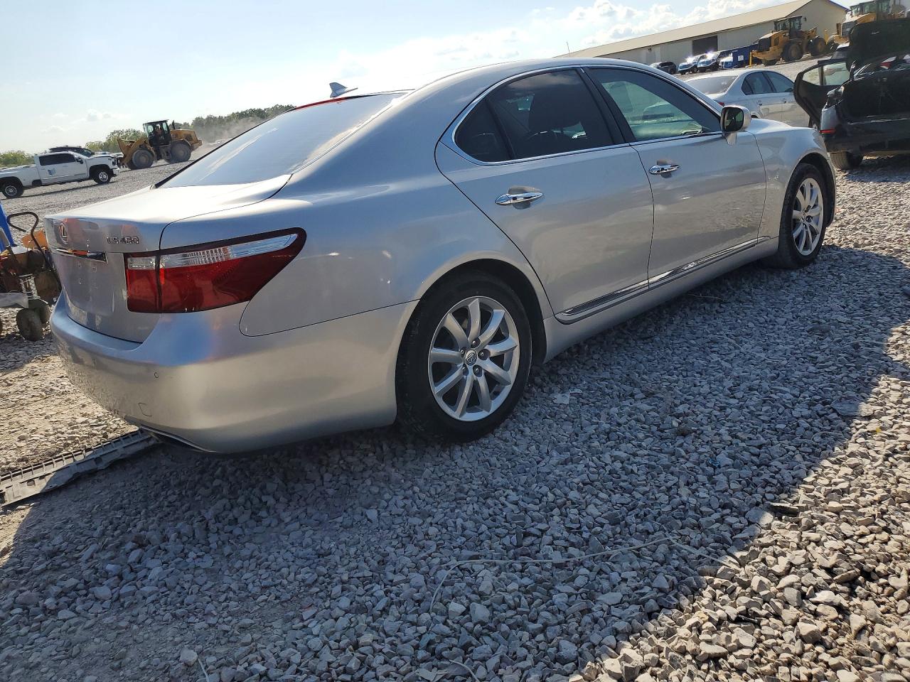 2008 Lexus Ls 460 Silver vin: JTHBL46F985065249