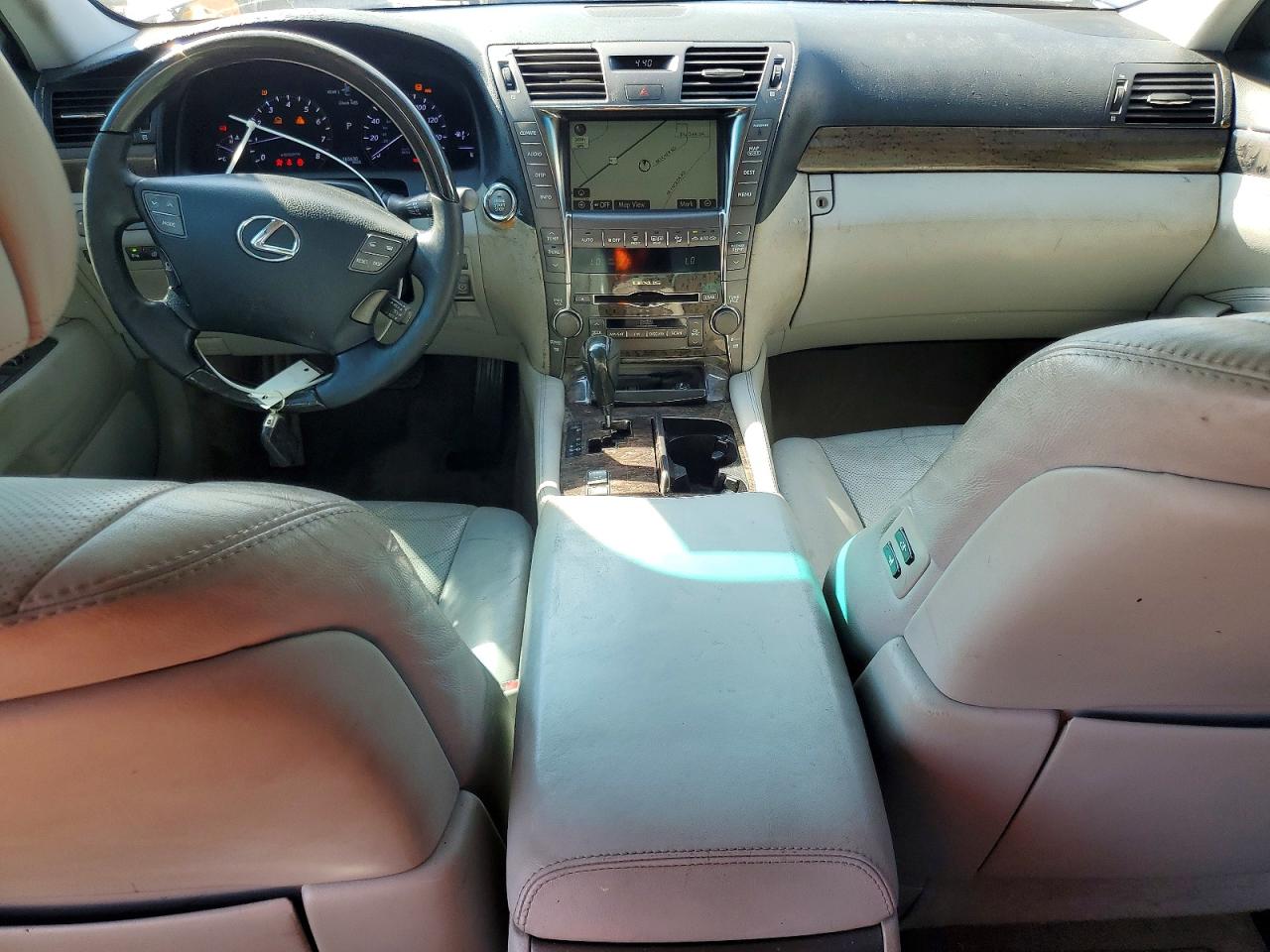 2008 Lexus Ls 460 Silver vin: JTHBL46F985065249