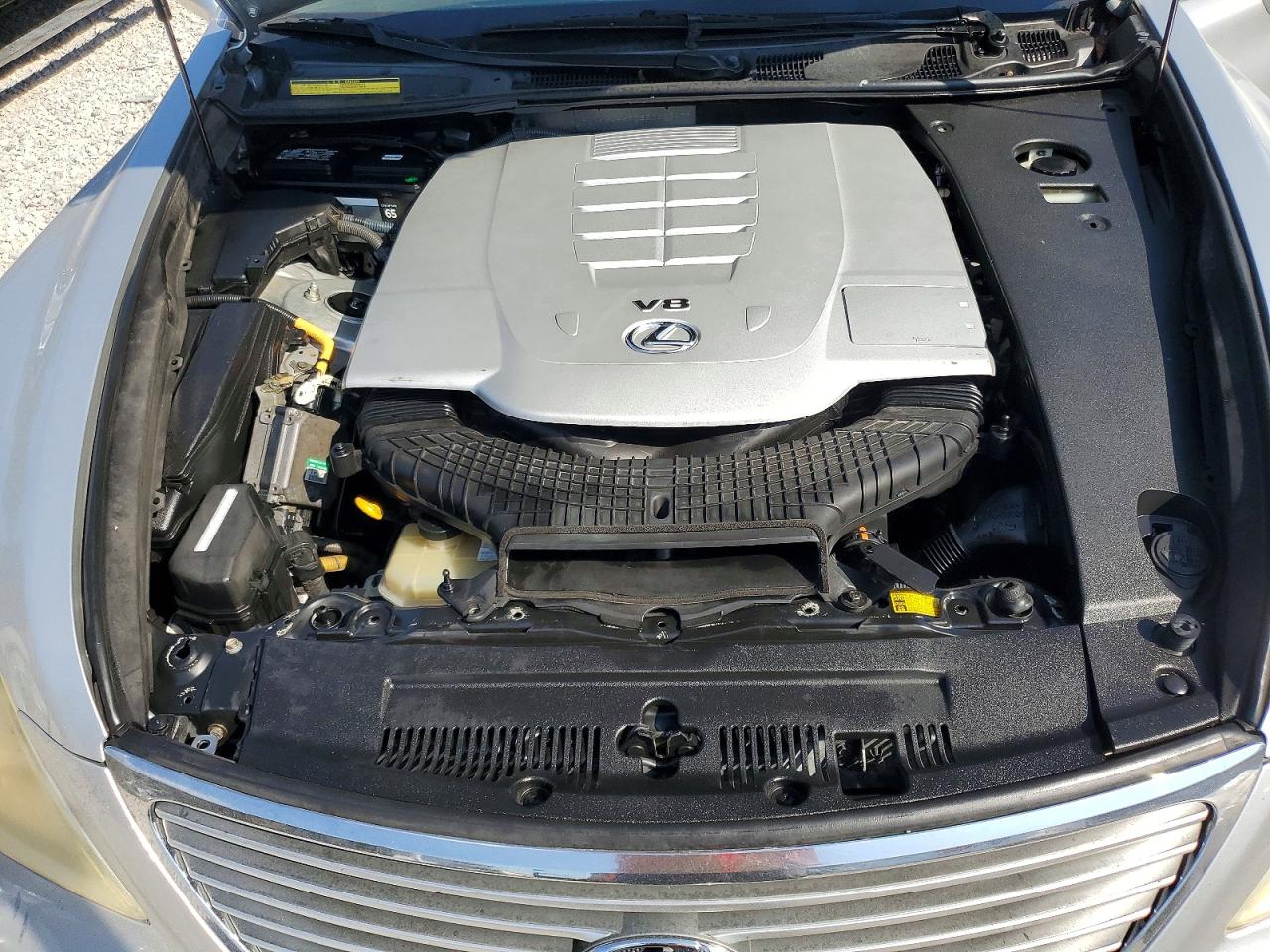2008 Lexus Ls 460 Silver vin: JTHBL46F985065249