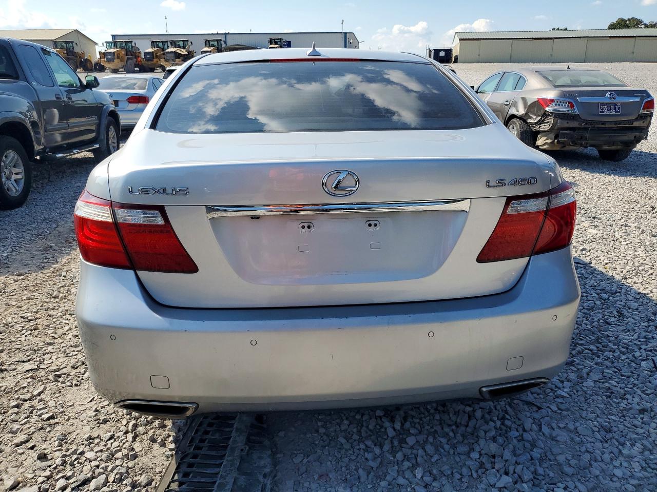 2008 Lexus Ls 460 Silver vin: JTHBL46F985065249