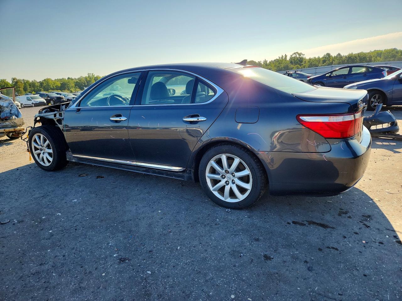 2008 Lexus Ls 460 Серый vin: JTHBL46F985078891