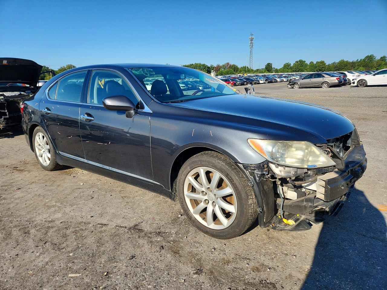 2008 Lexus Ls 460 Серый vin: JTHBL46F985078891