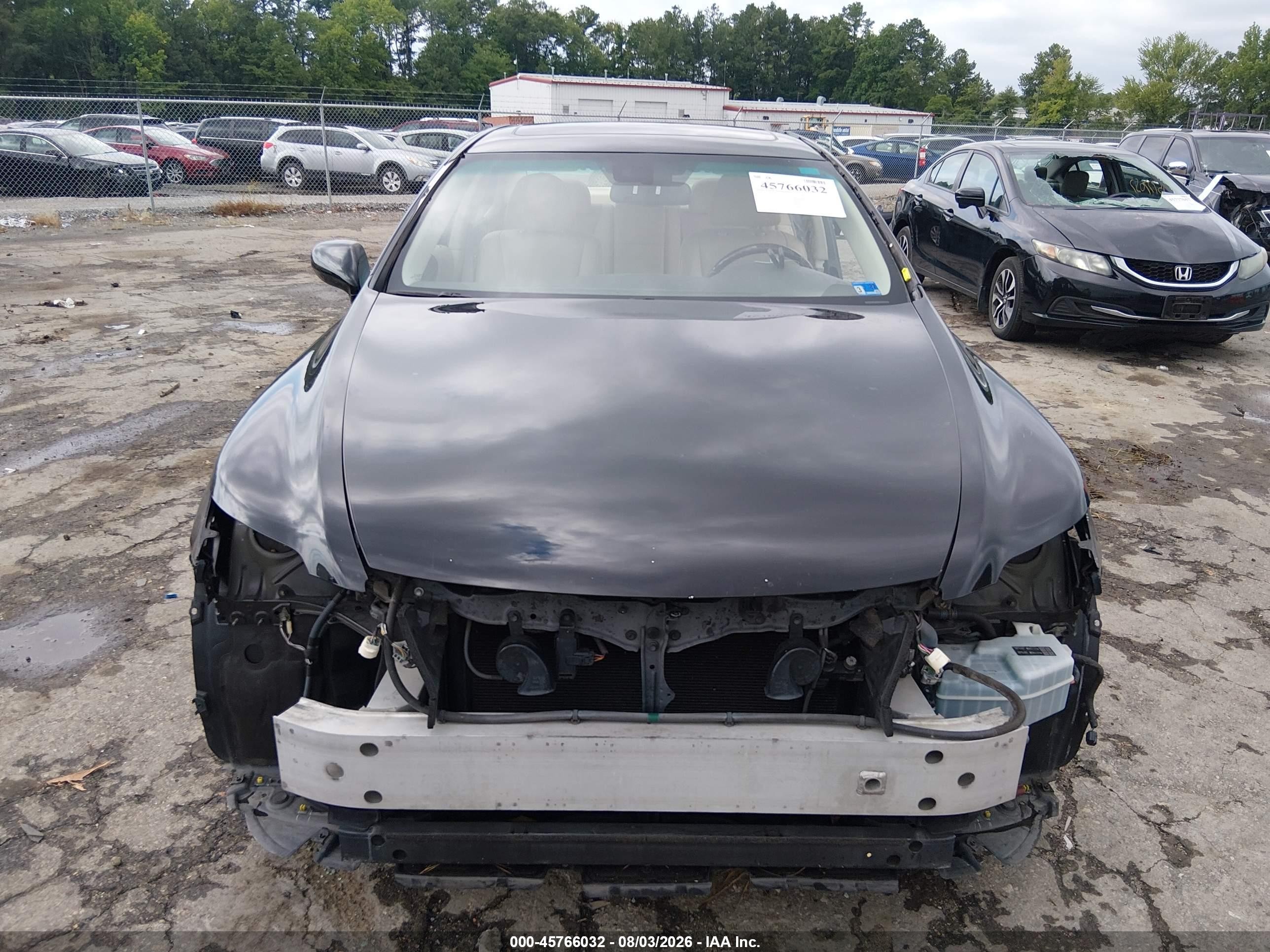 2008 Lexus Ls 460   Black vin: JTHBL46F985083119