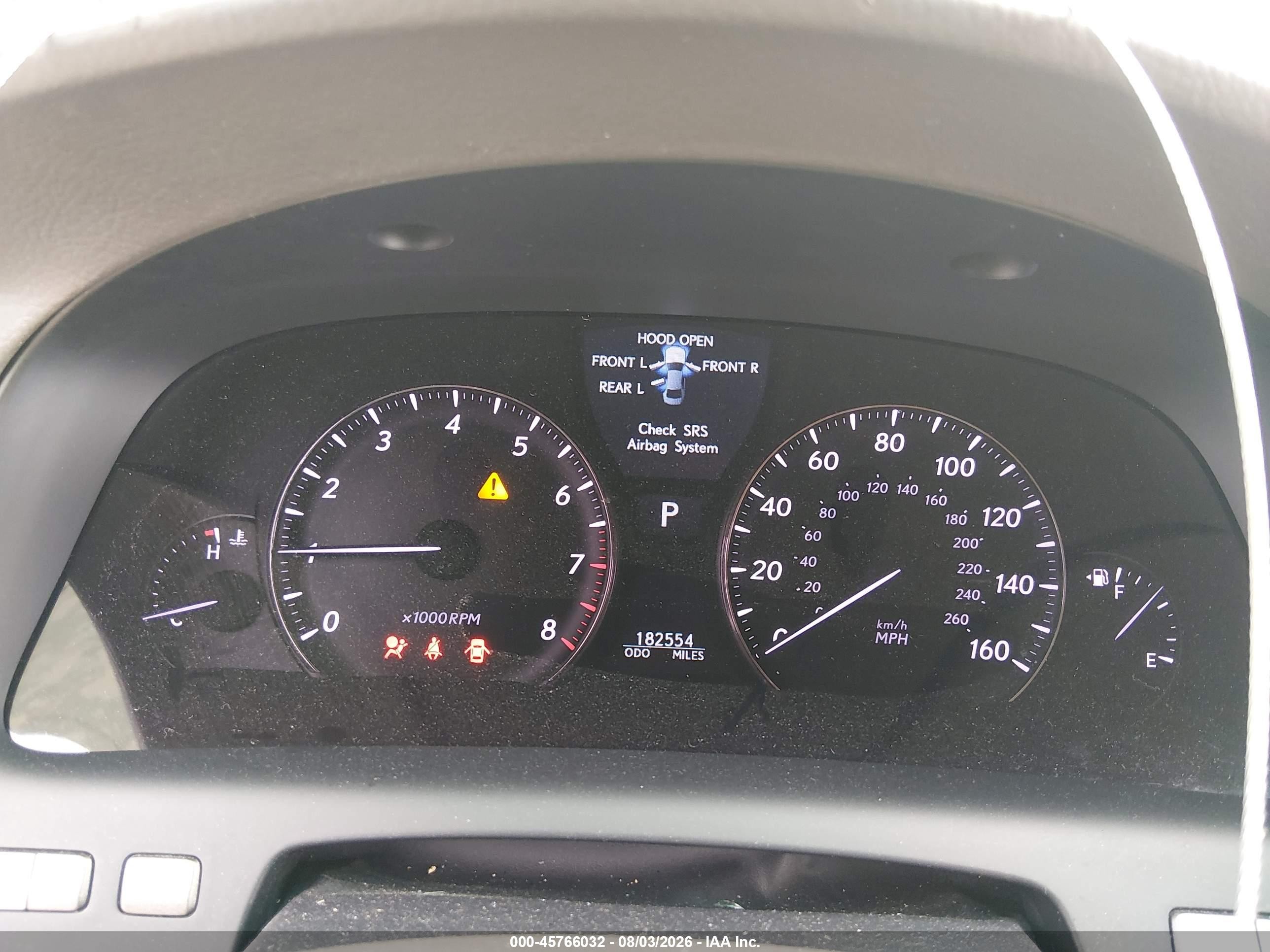 2008 Lexus Ls 460   Black vin: JTHBL46F985083119
