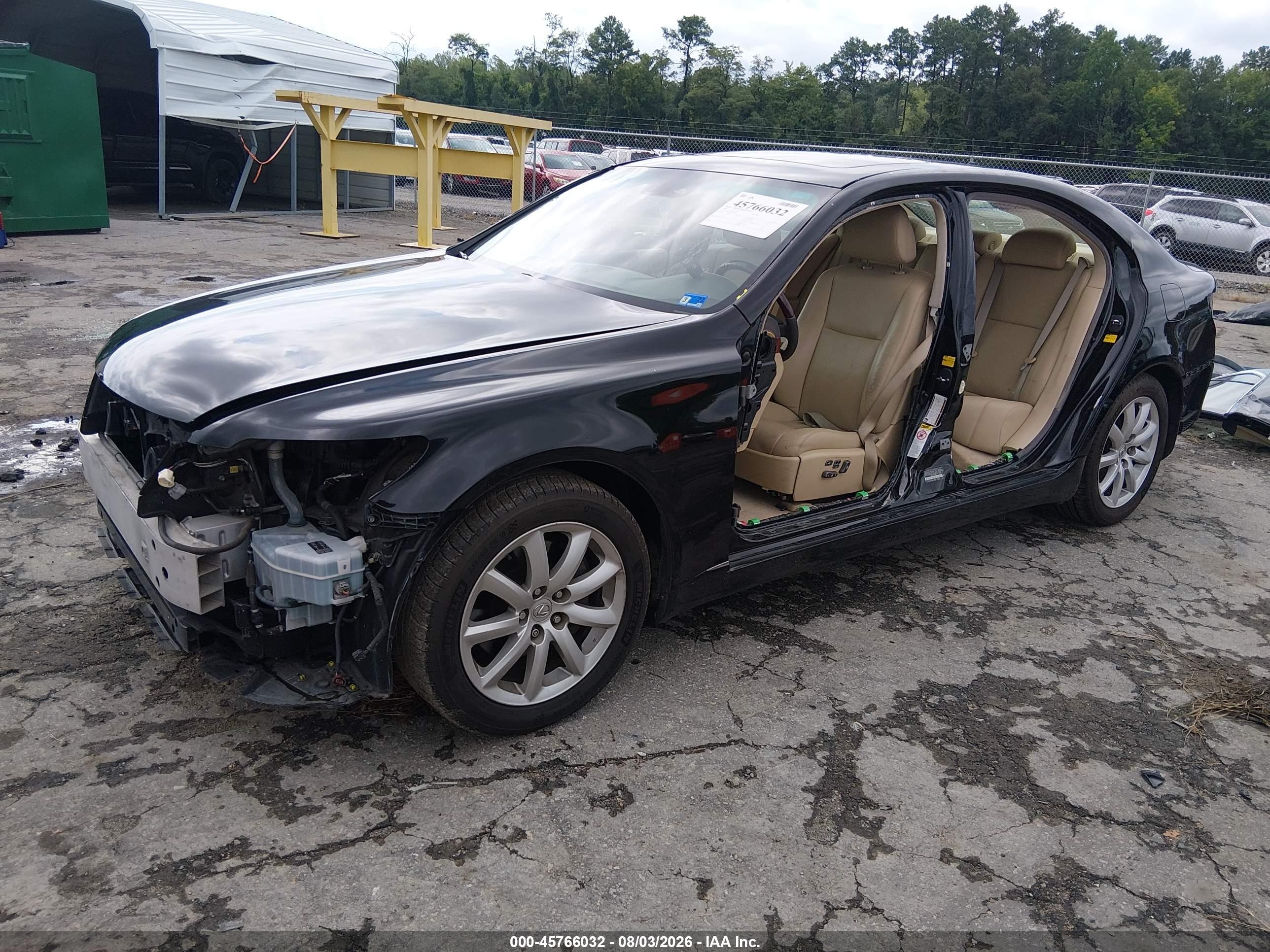 2008 Lexus Ls 460   Black vin: JTHBL46F985083119