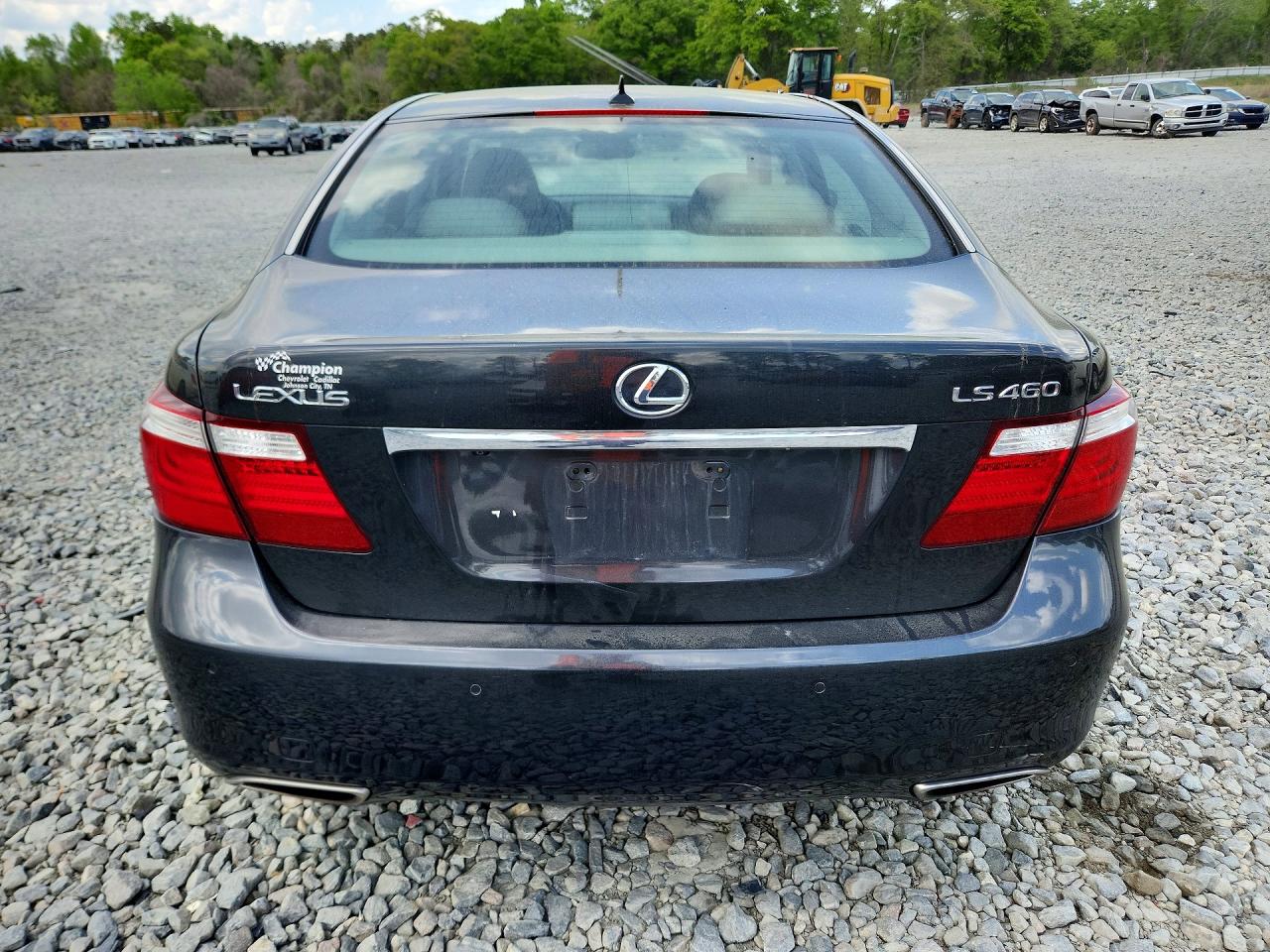 2007 Lexus Ls 460 Base Gray vin: JTHBL46FX75011618