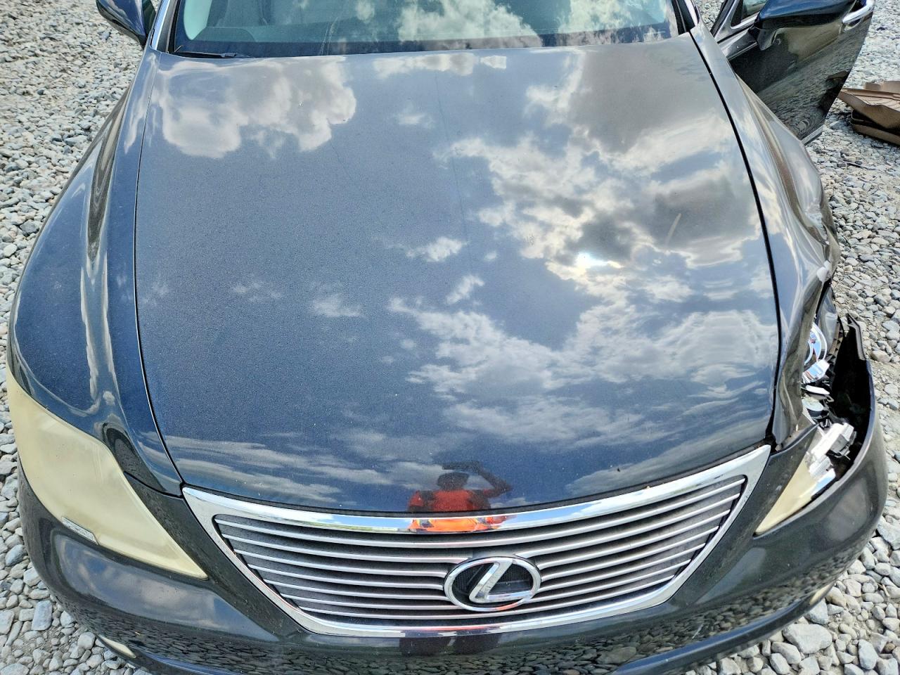 2007 Lexus Ls 460 Base Gray vin: JTHBL46FX75011618